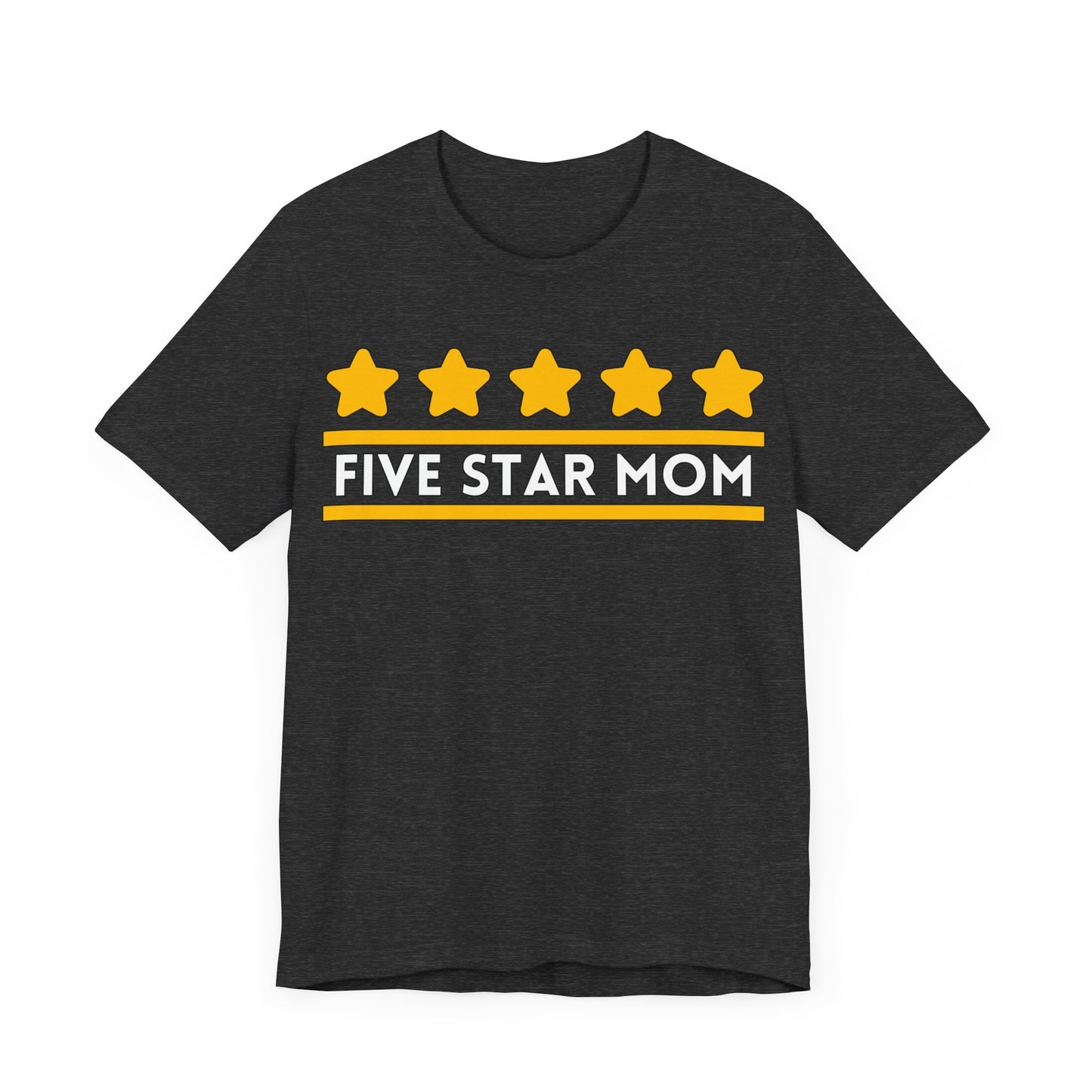 Five Star Mom Tee | Best Mom Graphic T-Shirt