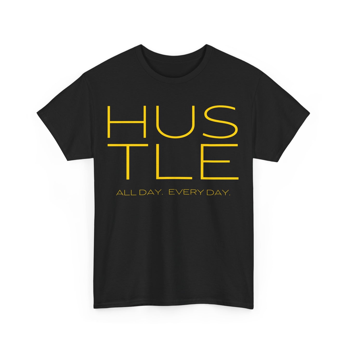 HUSTLE Tee | Motivational Graphic T-Shirt