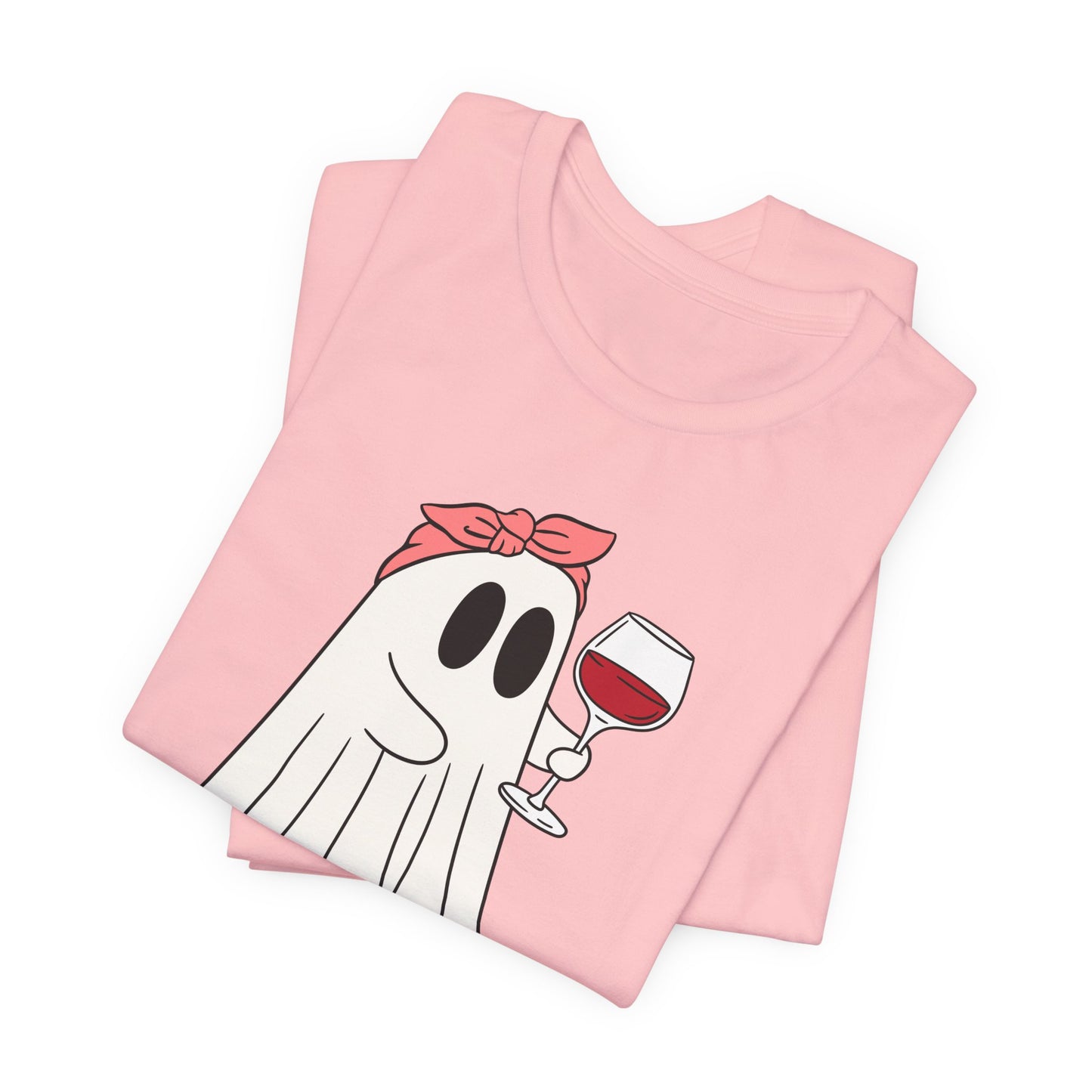 "I'm Just Here for the Boos" Tee | Women's Funny Halloween Graphic T-Shirt