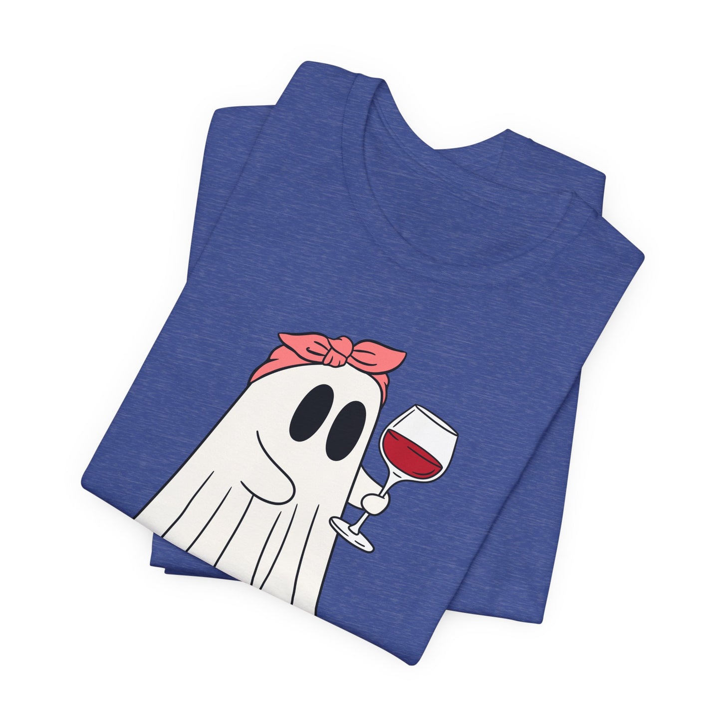 "I'm Just Here for the Boos" Tee | Women's Funny Halloween Graphic T-Shirt