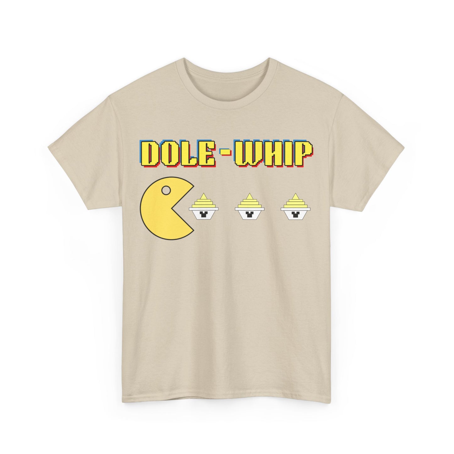 Pac-Man Loves Dole Whip Tee | Clever Mash-up Graphic T-Shirt