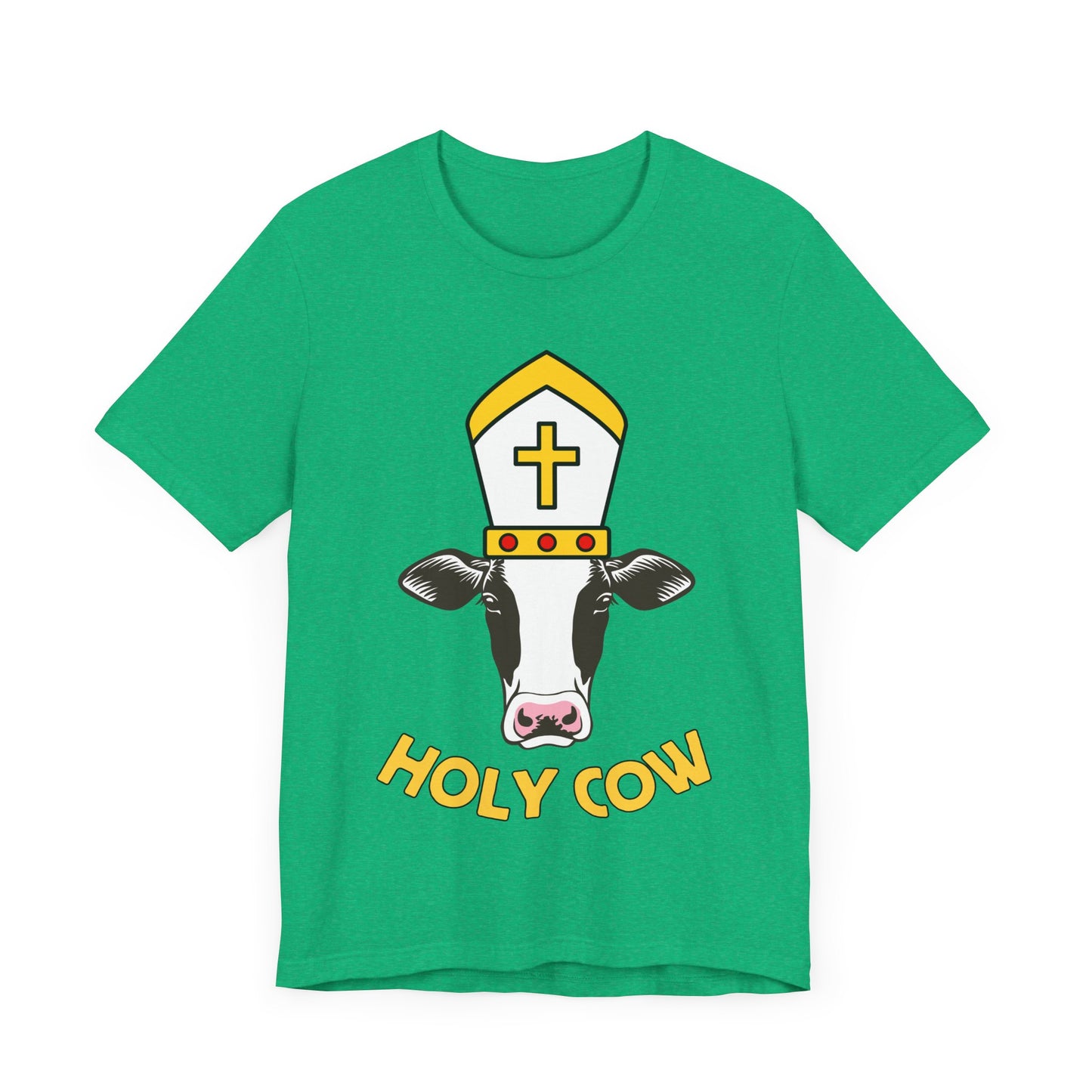 Holy Cow Tee | Religious Humor Graphic T-Shirt