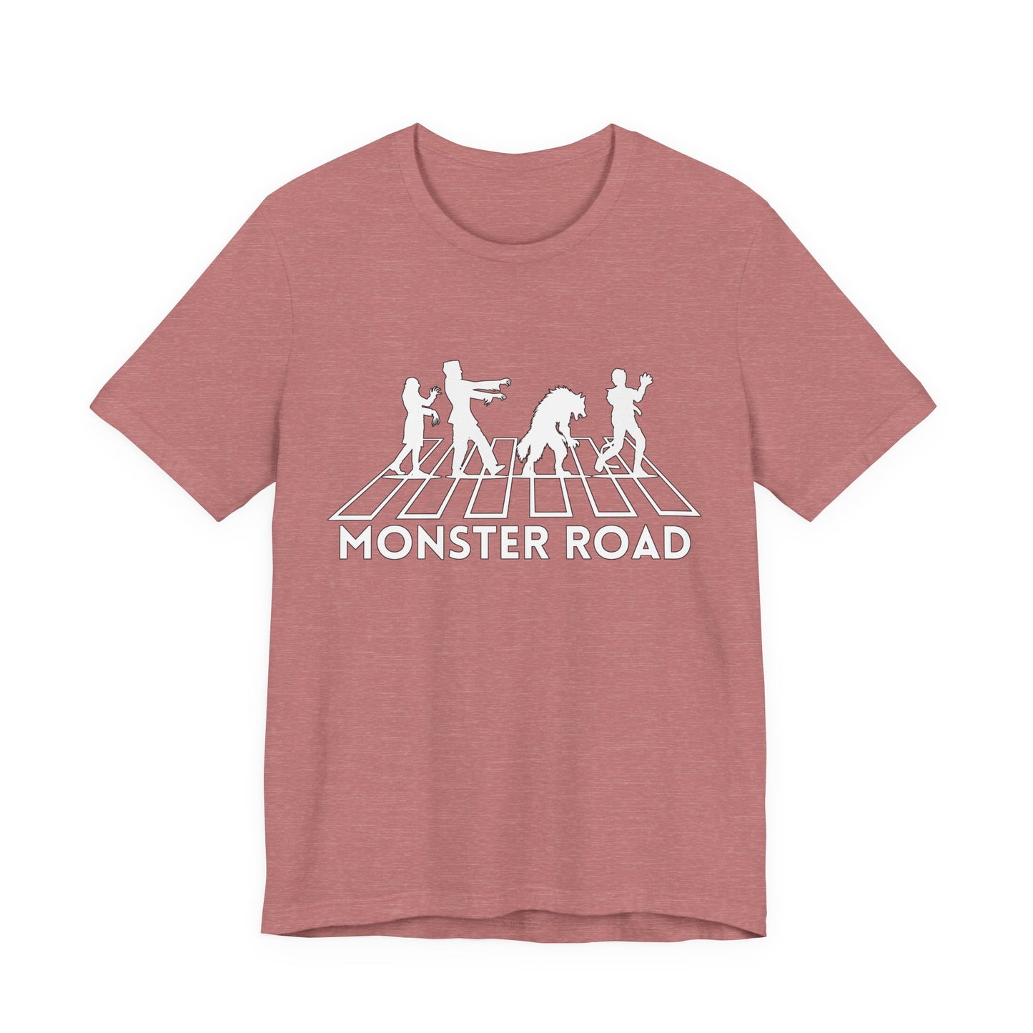 "Monster Road" Tee | Halloween Themed Rock Band Graphic T-Shirt