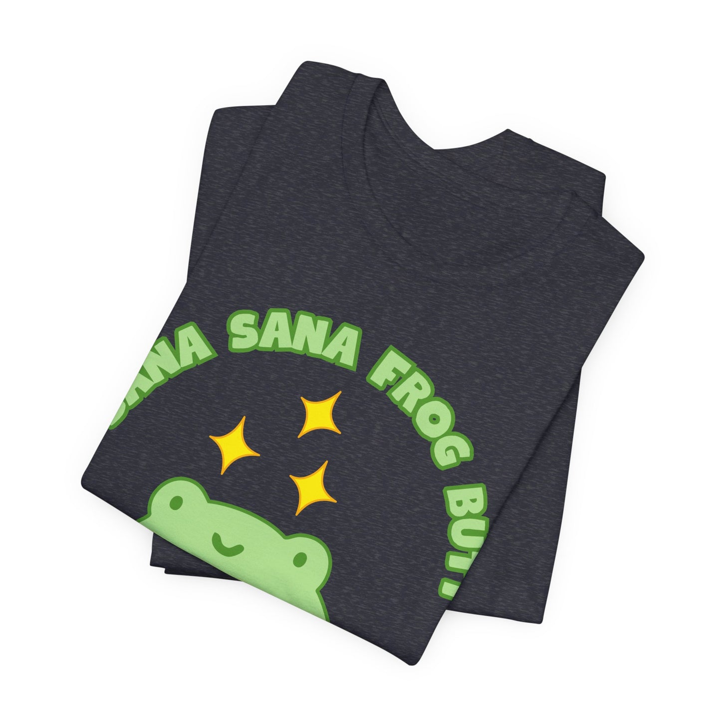 Sana Sana Frog Butt Tee | Silly Saying Graphic T-Shirt