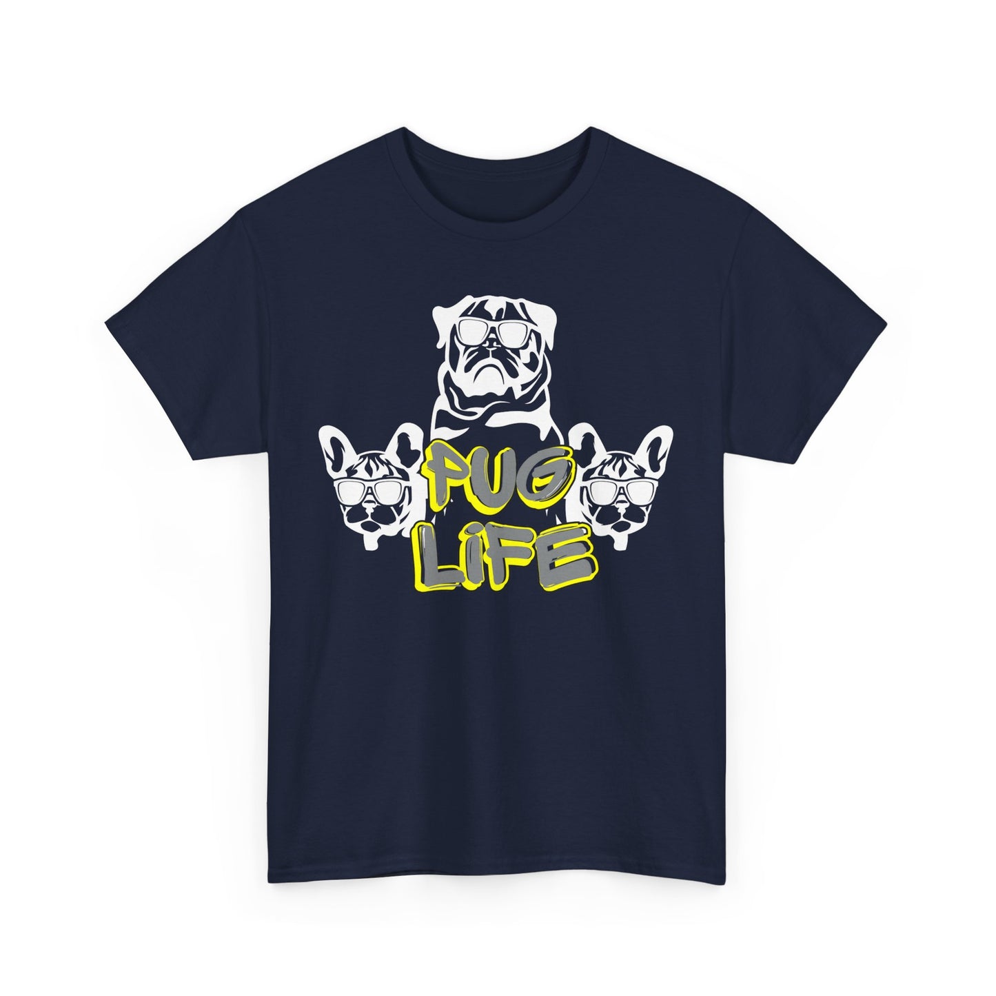 Pug Life Tee | Funny Dog Graphic T-Shirt