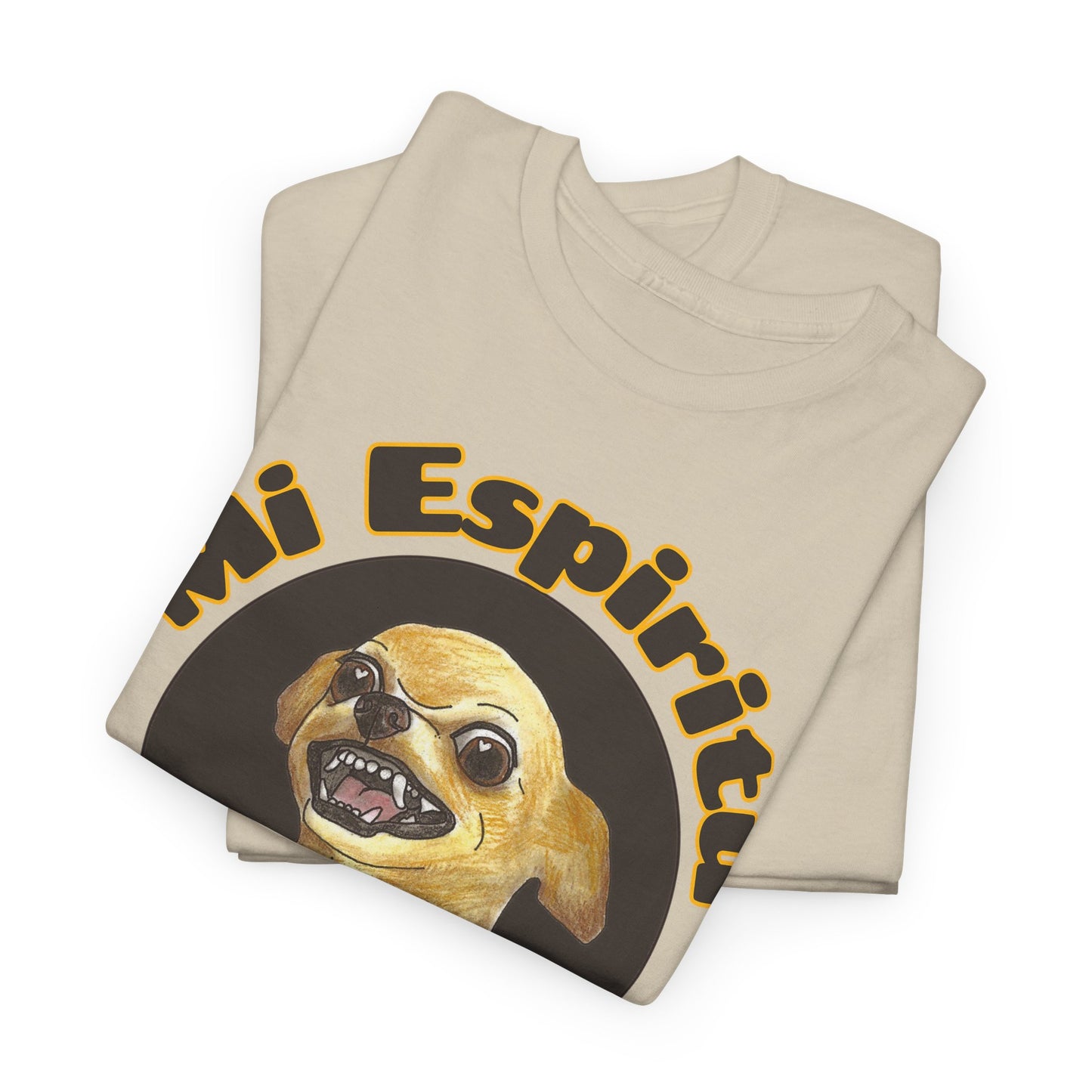 Mi Espiritu Animal Tee | Funny Dog Graphic T-Shirt