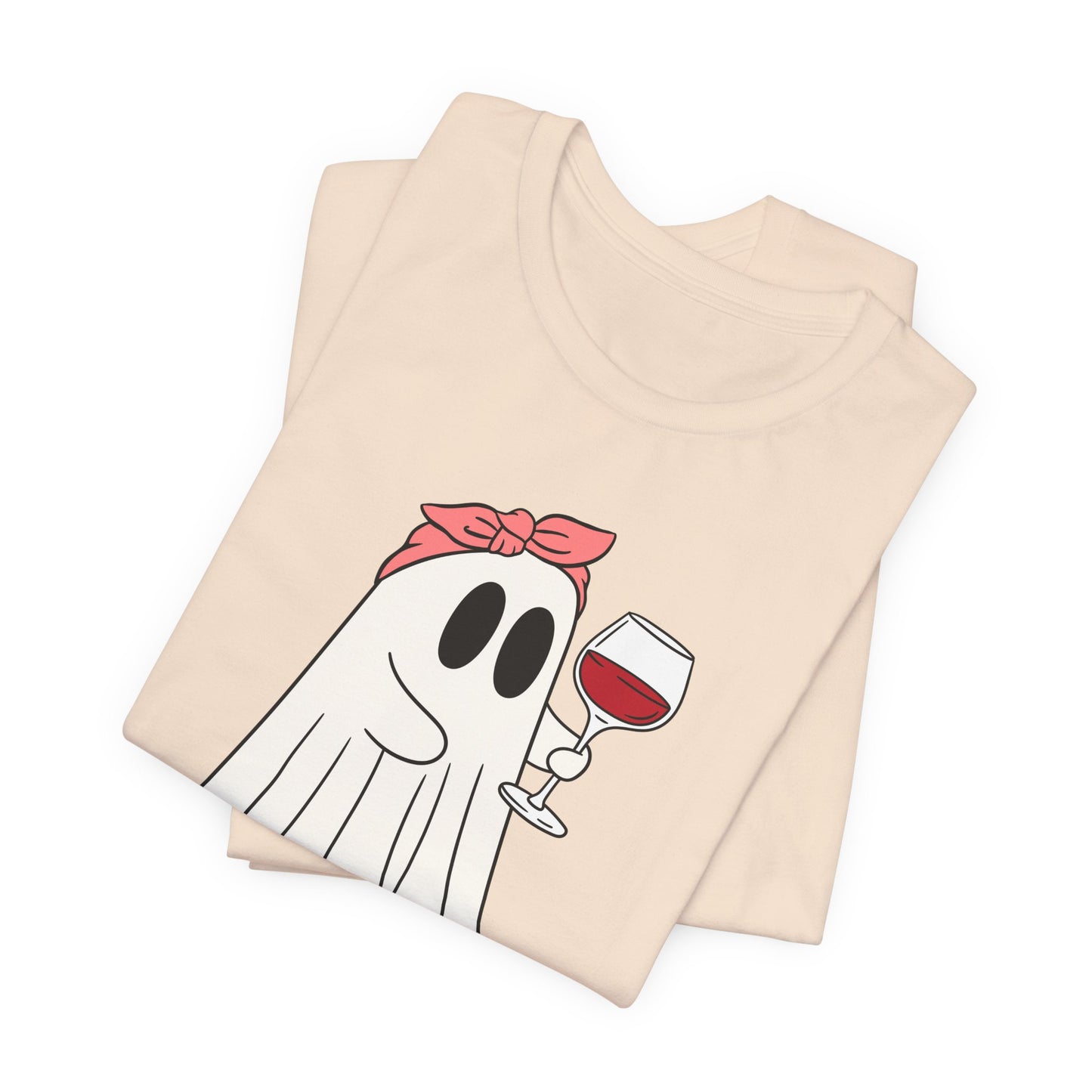 "I'm Just Here for the Boos" Tee | Women's Funny Halloween Graphic T-Shirt
