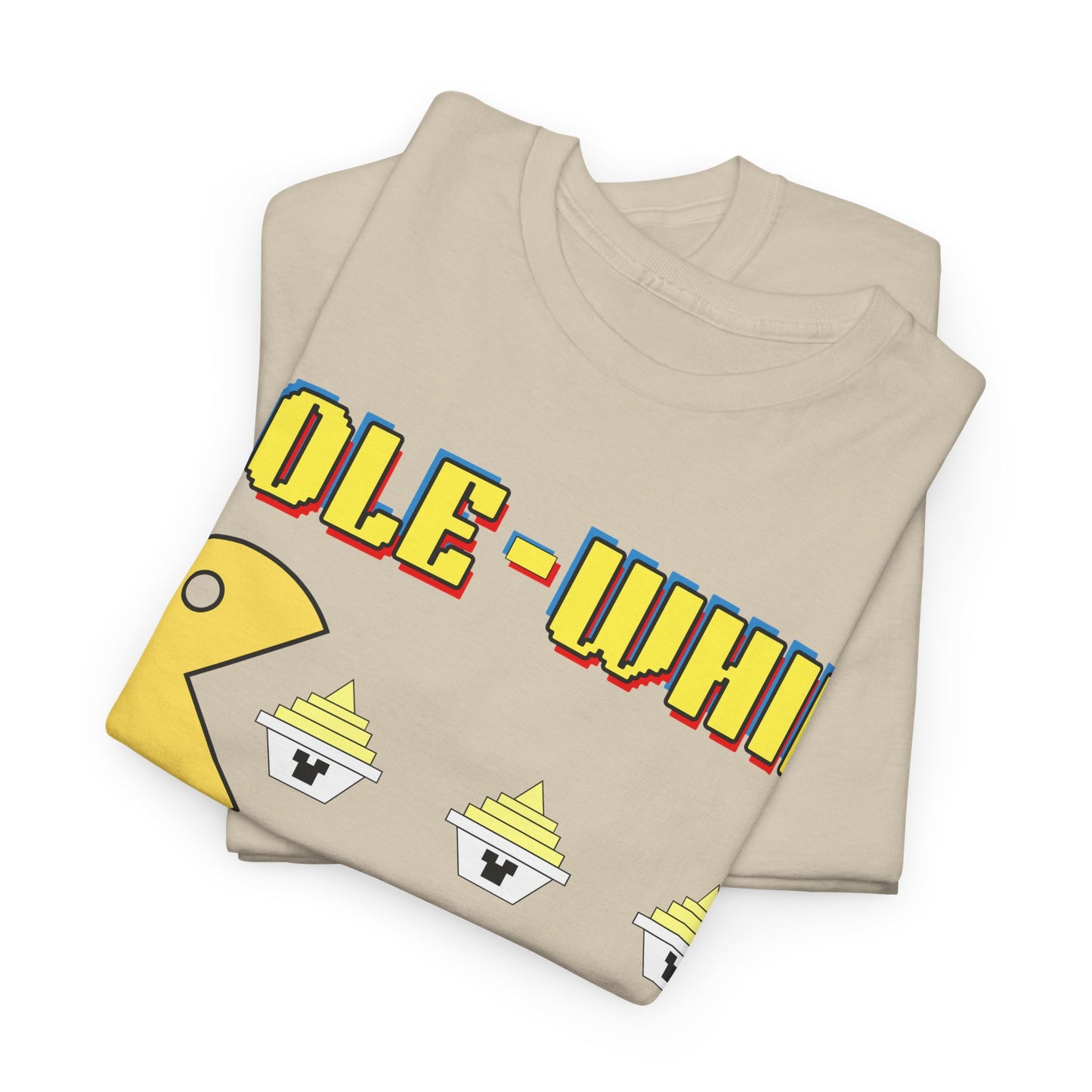 Pac-Man Loves Dole Whip Tee | Clever Mash-up Graphic T-Shirt