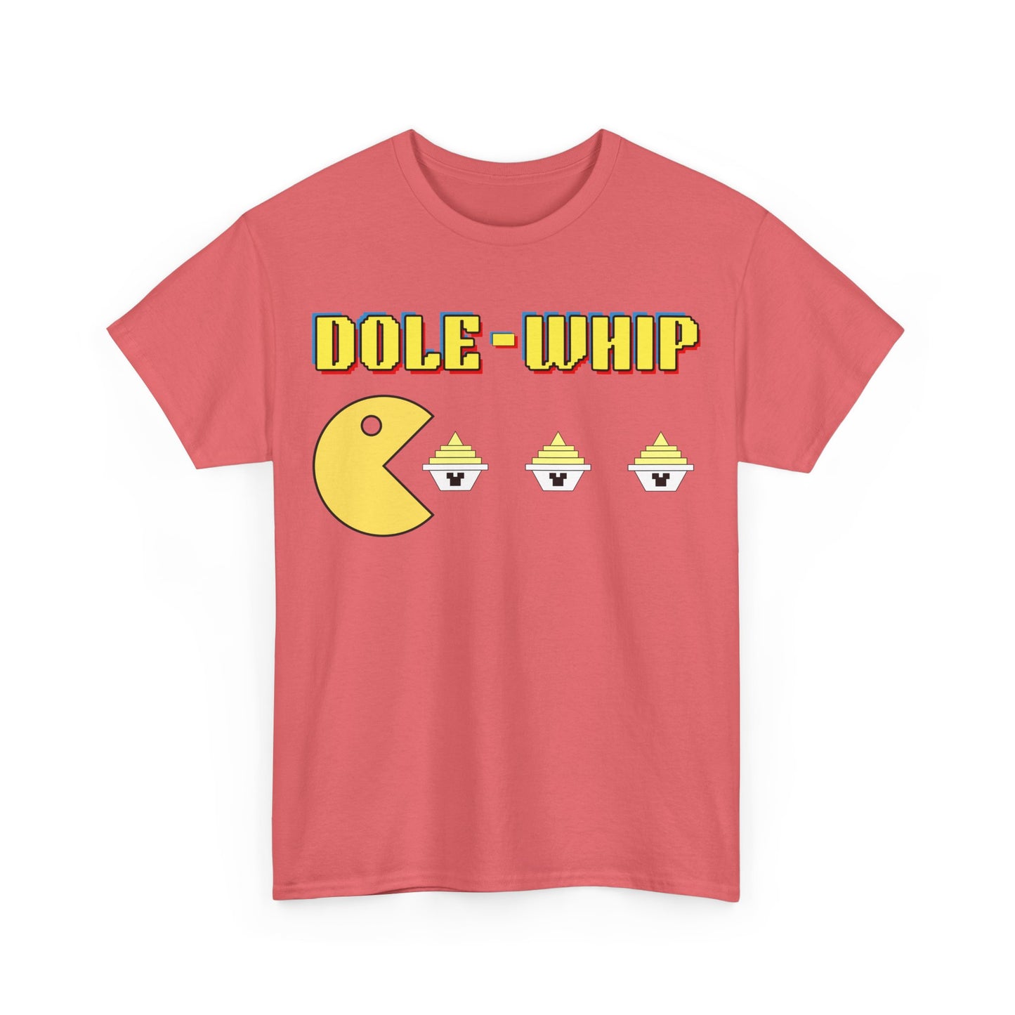 Pac-Man Loves Dole Whip Tee | Clever Mash-up Graphic T-Shirt