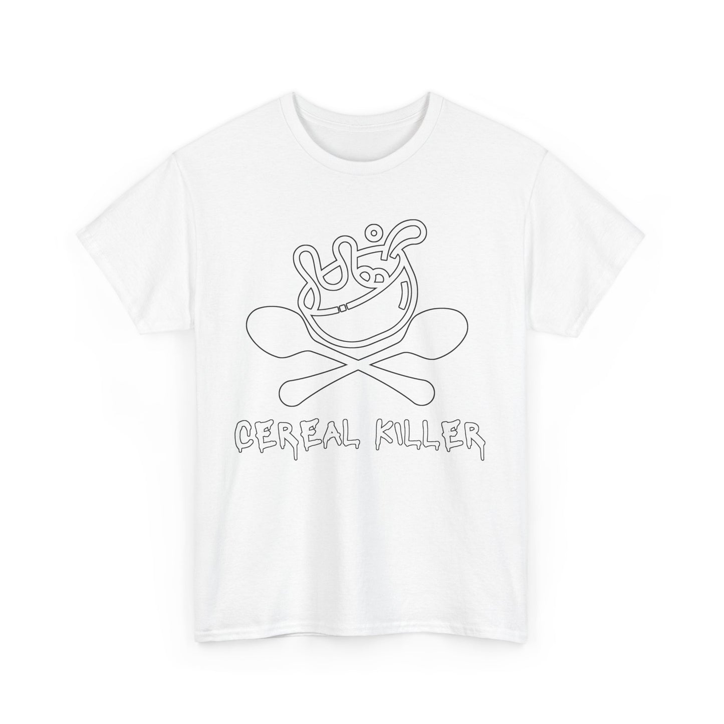 Cereal Killer Tee | Funny Self Commentary Graphic T-Shirt