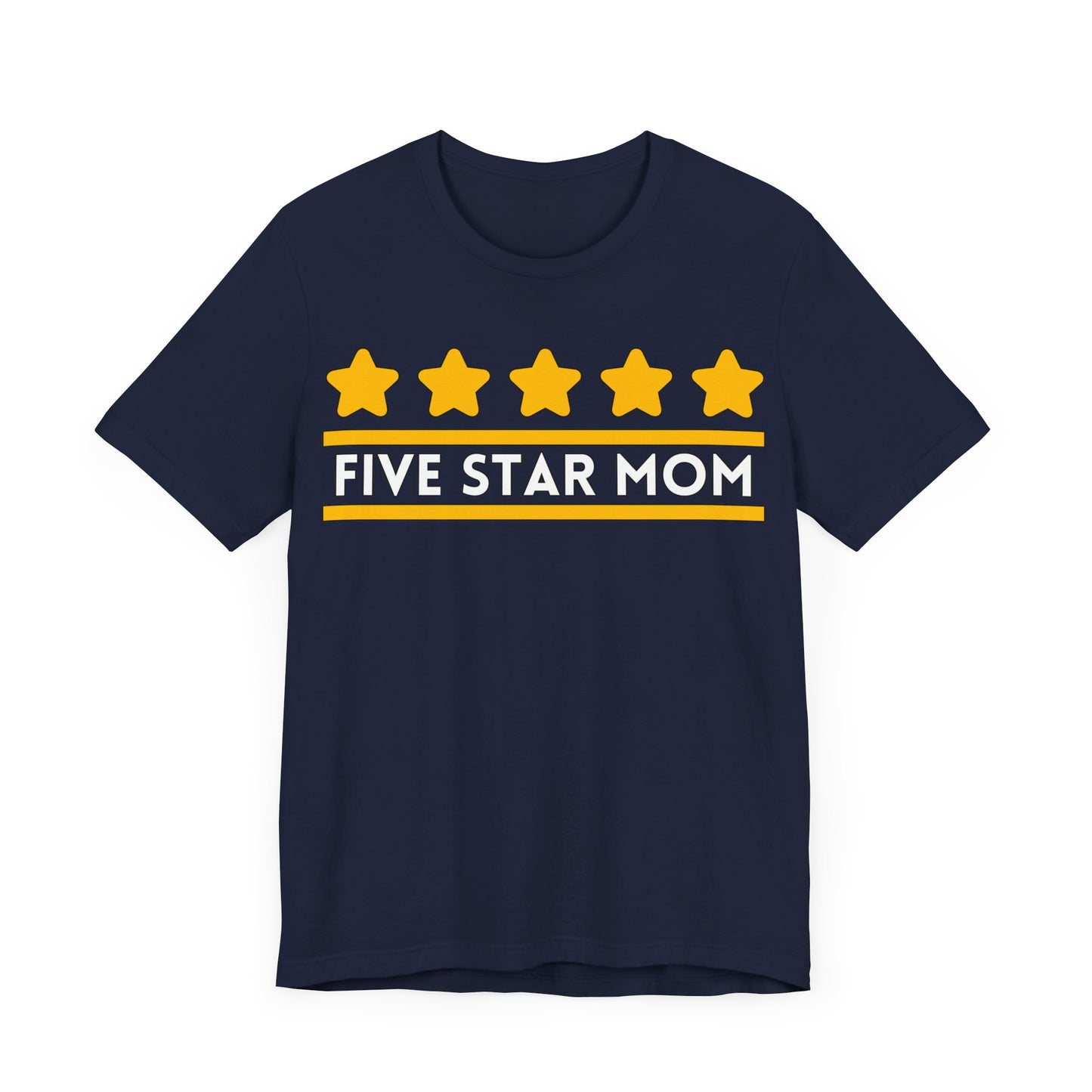 Five Star Mom Tee | Best Mom Graphic T-Shirt