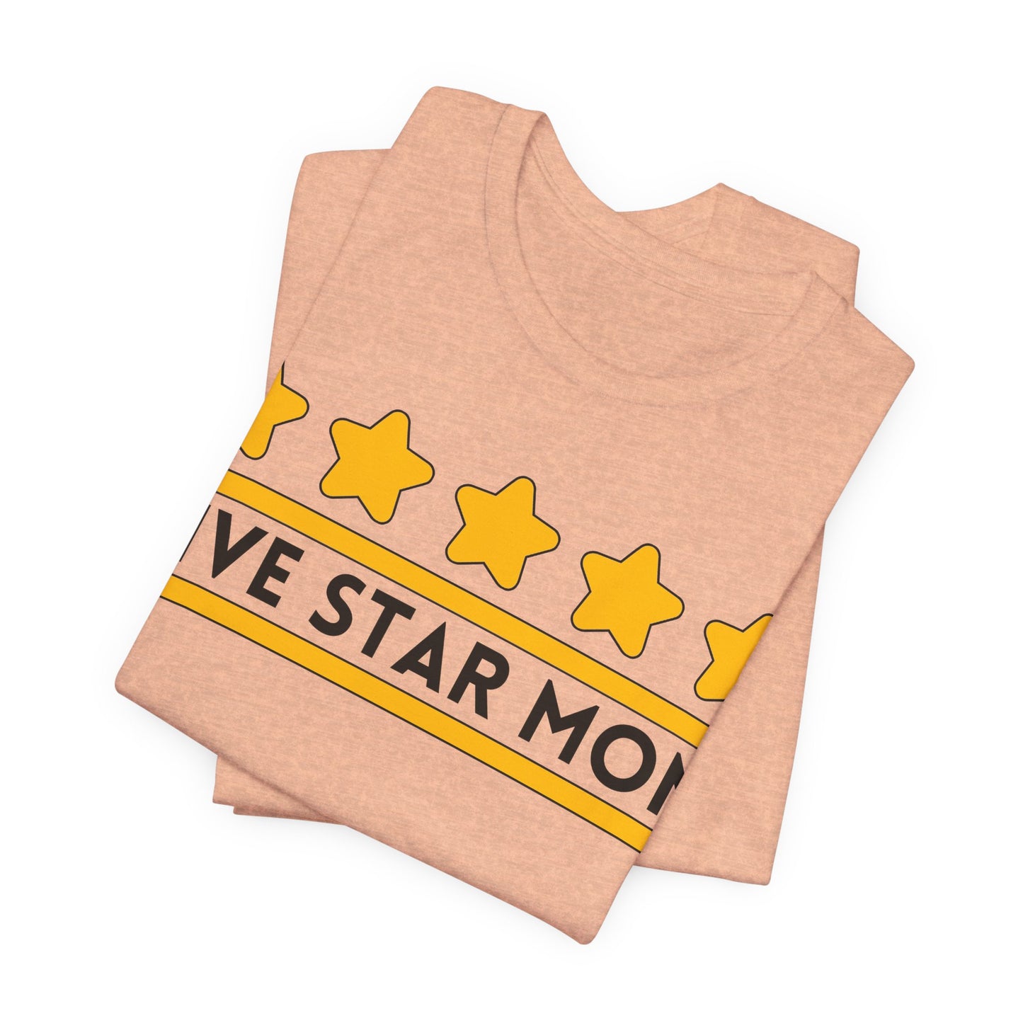 Five Star Mom Tee | Best Mom Graphic T-Shirt