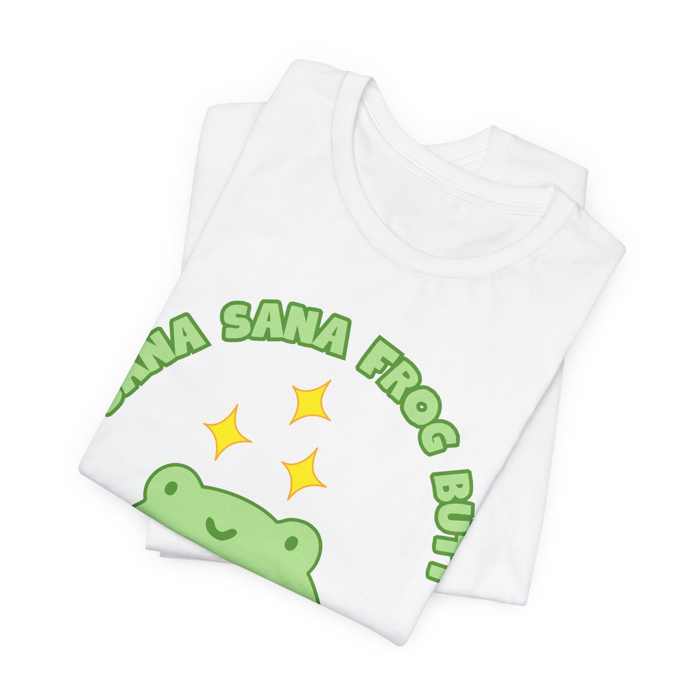 Sana Sana Frog Butt Tee | Silly Saying Graphic T-Shirt