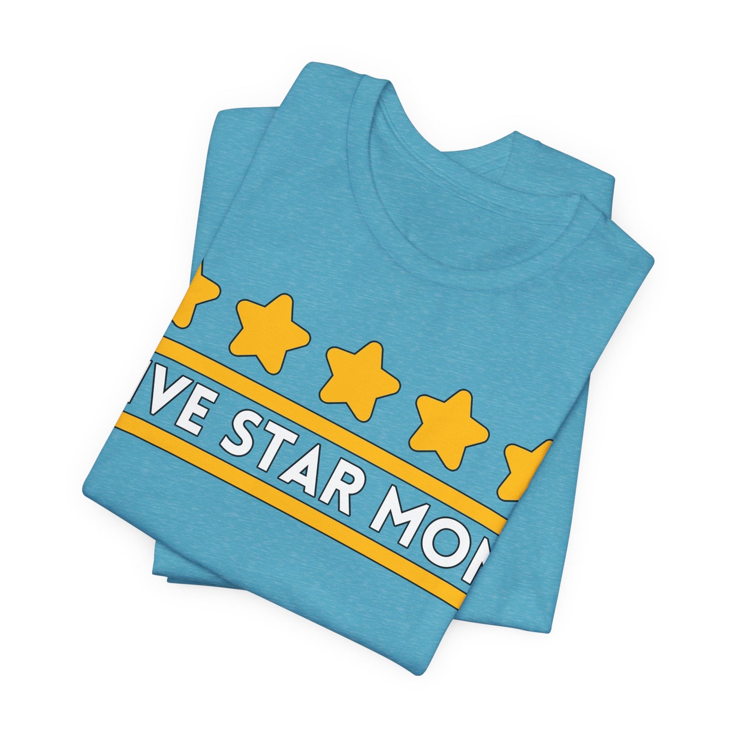 Five Star Mom Tee | Best Mom Graphic T-Shirt