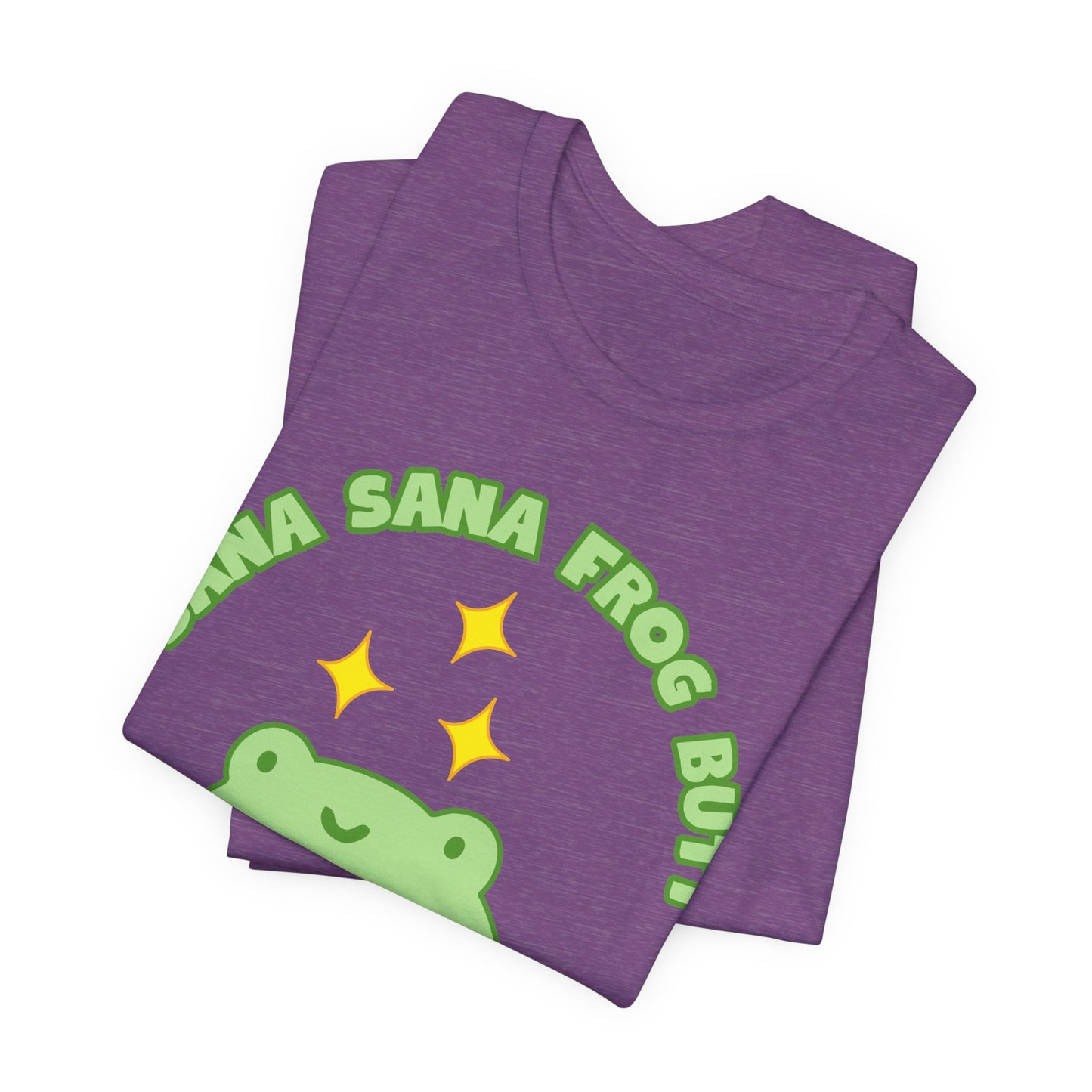 Sana Sana Frog Butt Tee | Silly Saying Graphic T-Shirt
