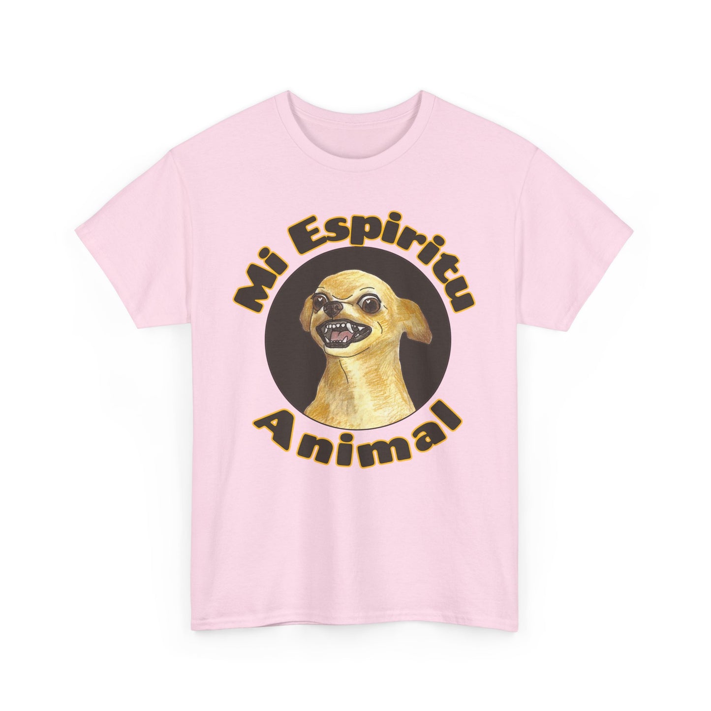 Mi Espiritu Animal Tee | Funny Dog Graphic T-Shirt
