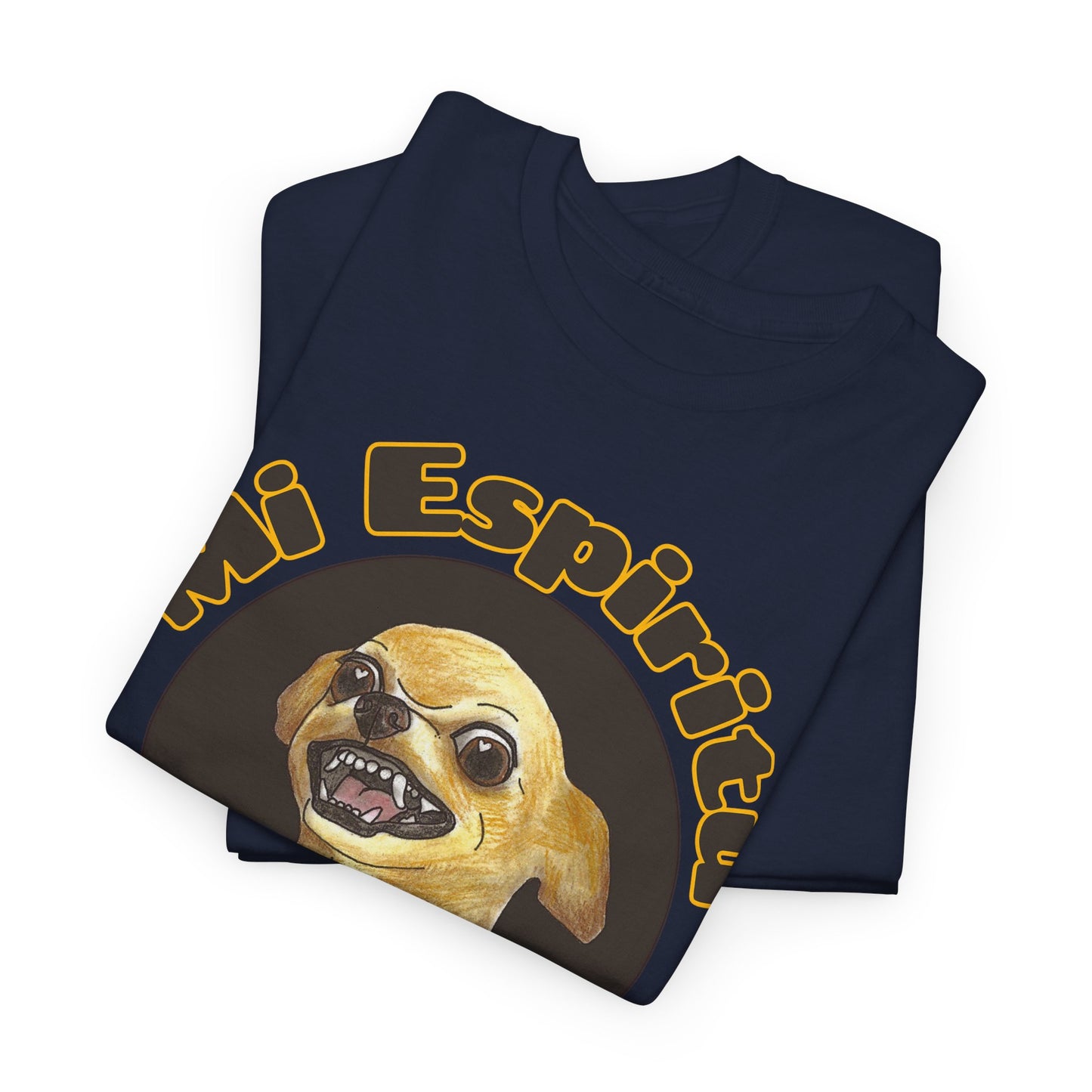 Mi Espiritu Animal Tee | Funny Dog Graphic T-Shirt