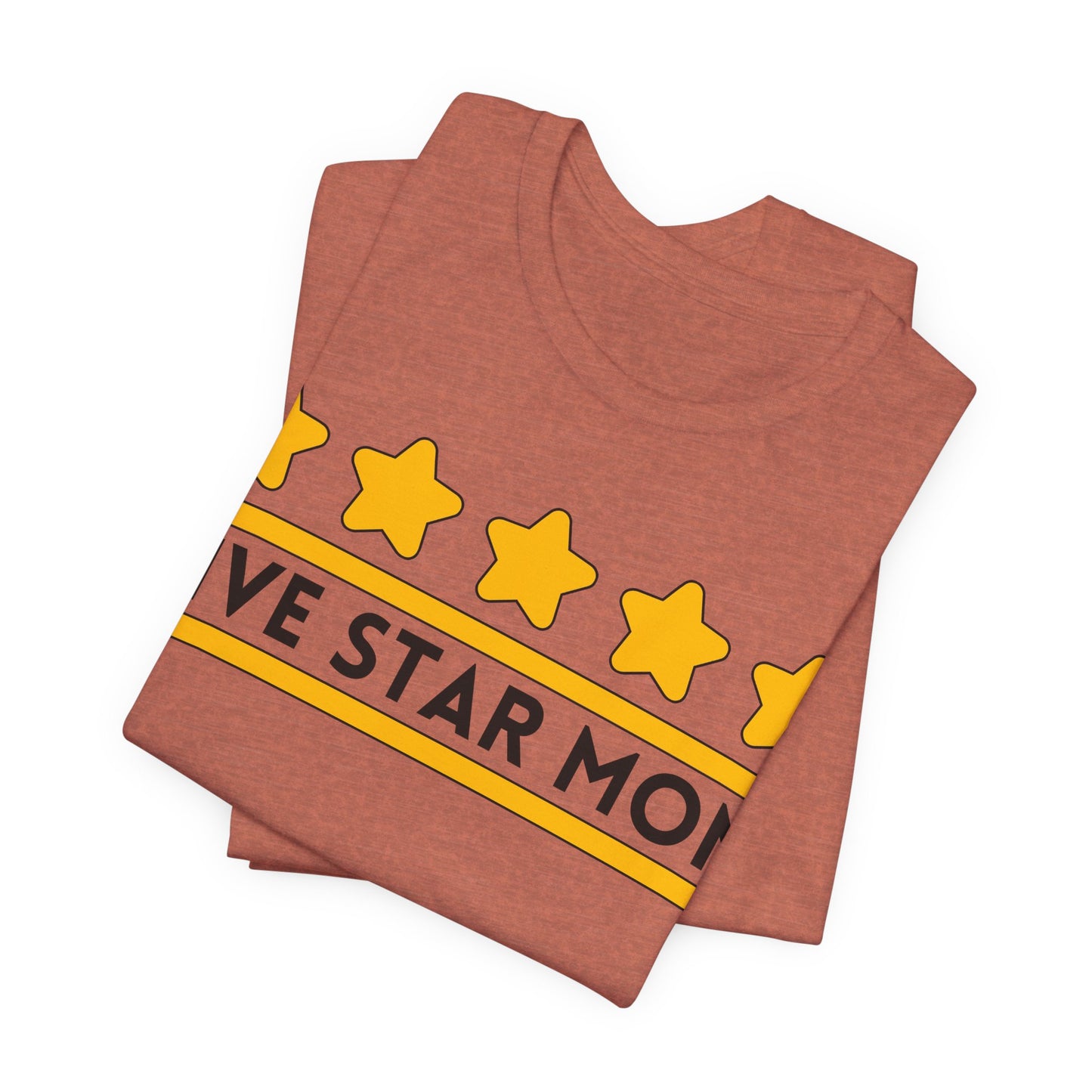 Five Star Mom Tee | Best Mom Graphic T-Shirt