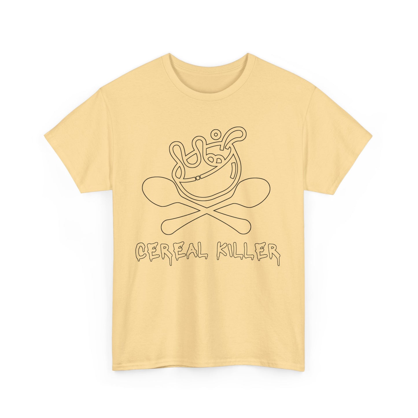 Cereal Killer Tee | Funny Self Commentary Graphic T-Shirt
