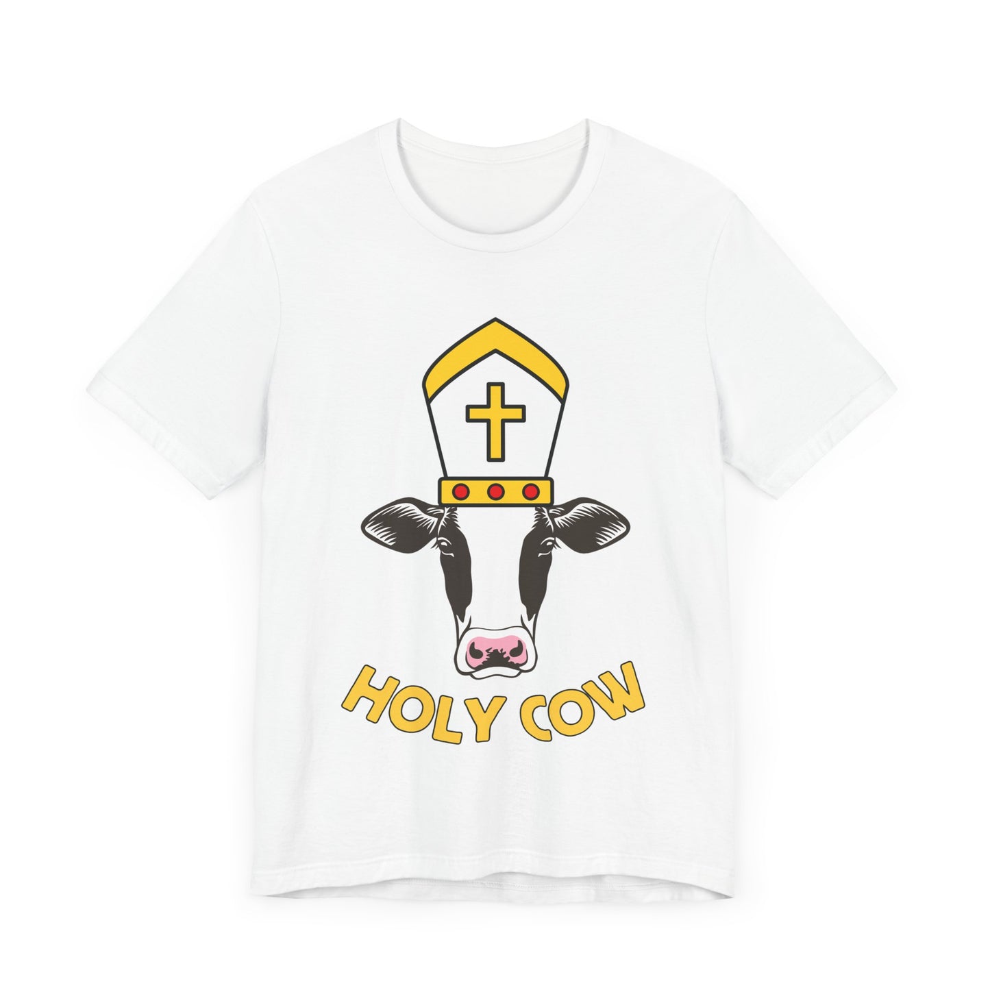 Holy Cow Tee | Religious Humor Graphic T-Shirt