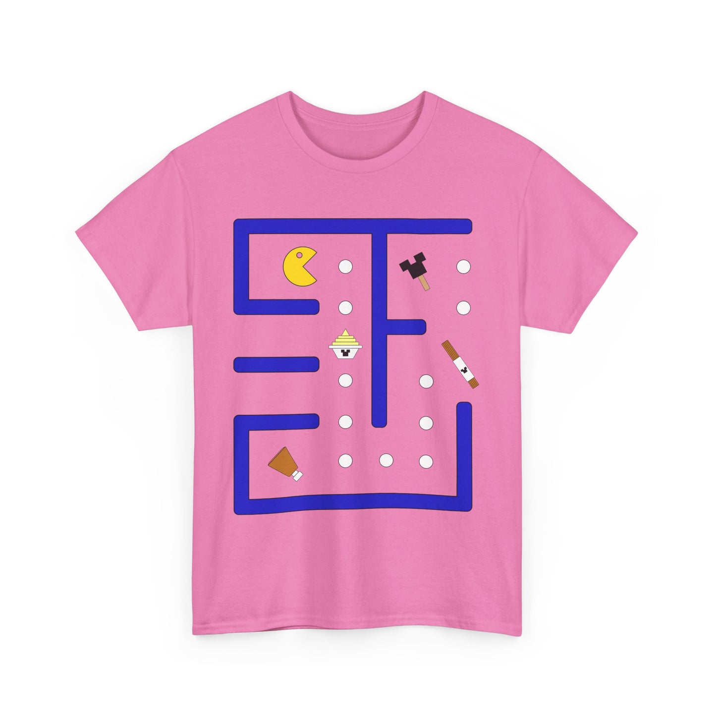 Snac-Man Tee | Clever Mash-Up Graphic T-Shirt