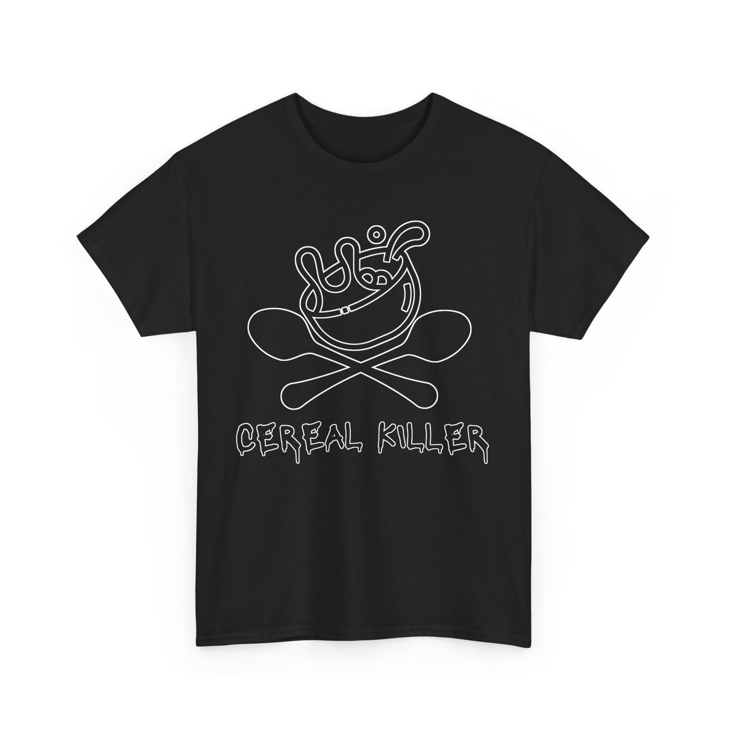 Cereal Killer Tee | Funny Self Commentary Graphic T-Shirt