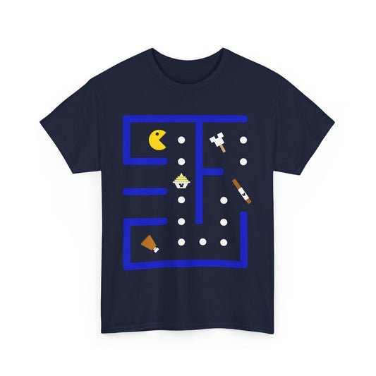 Snac-Man Tee | Clever Mash-Up Graphic T-Shirt