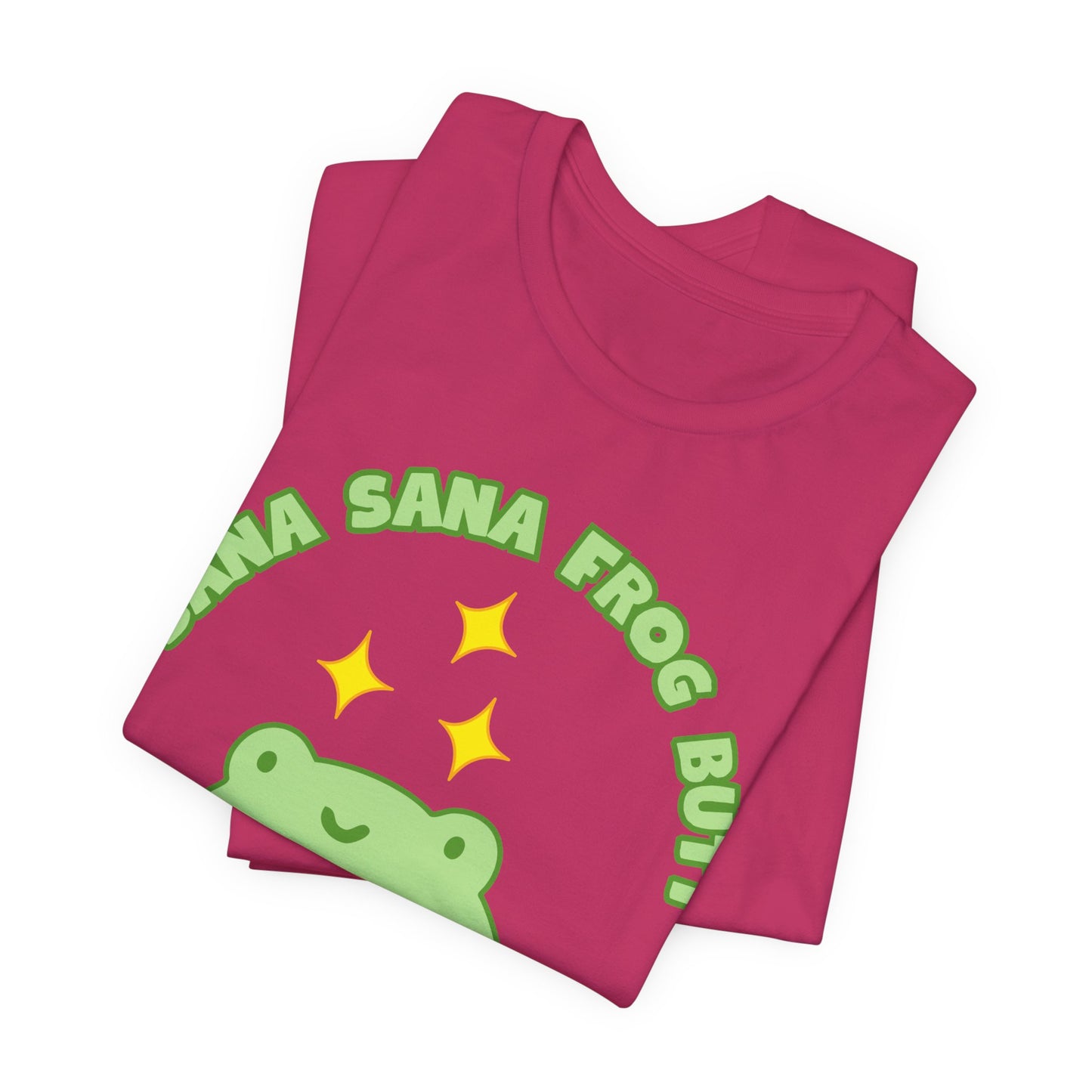 Sana Sana Frog Butt Tee | Silly Saying Graphic T-Shirt