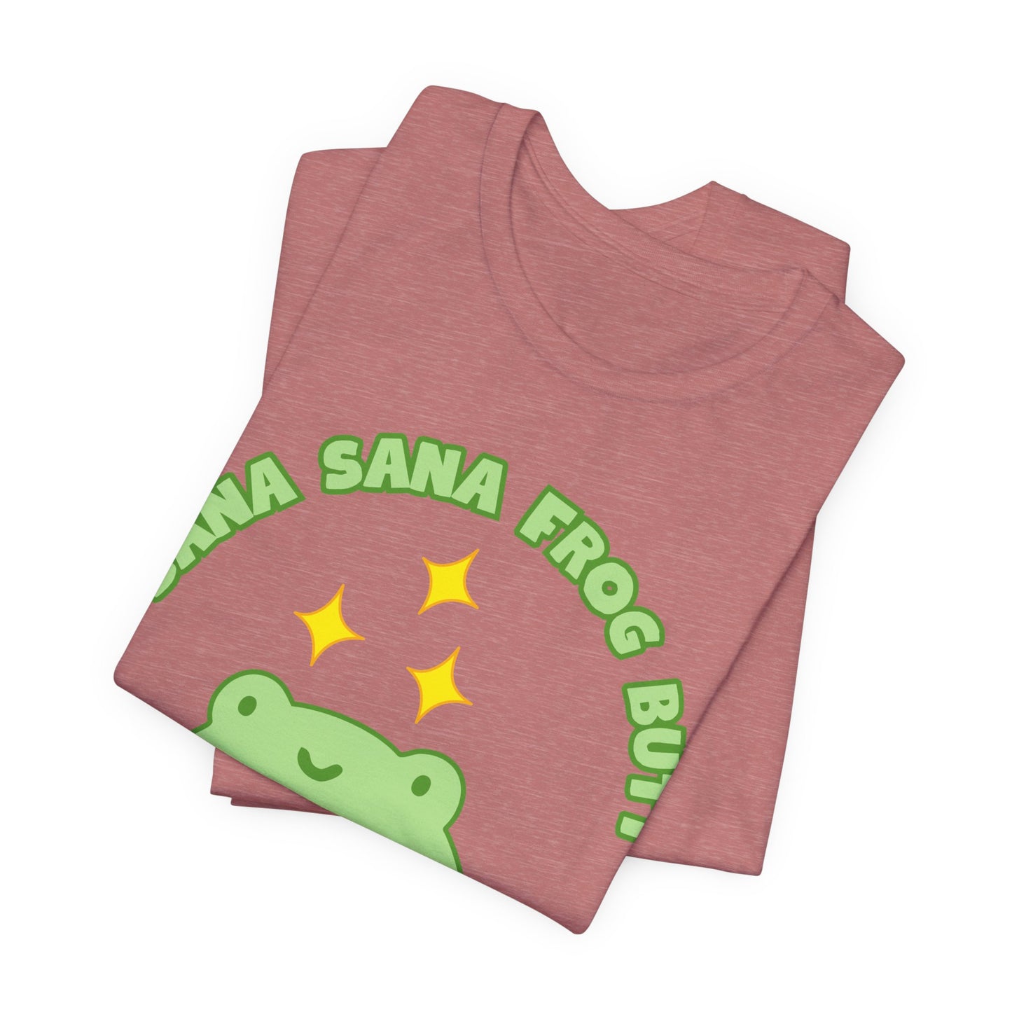 Sana Sana Frog Butt Tee | Silly Saying Graphic T-Shirt