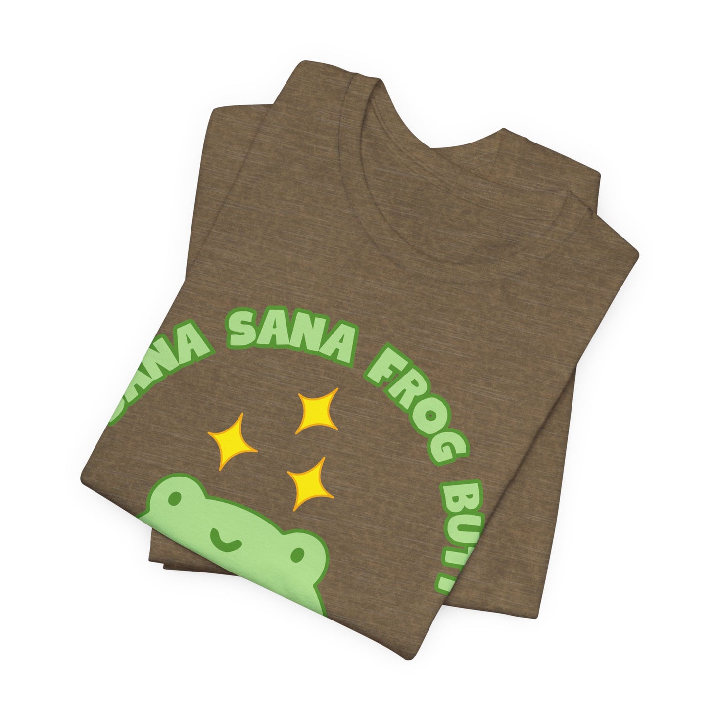 Sana Sana Frog Butt Tee | Silly Saying Graphic T-Shirt