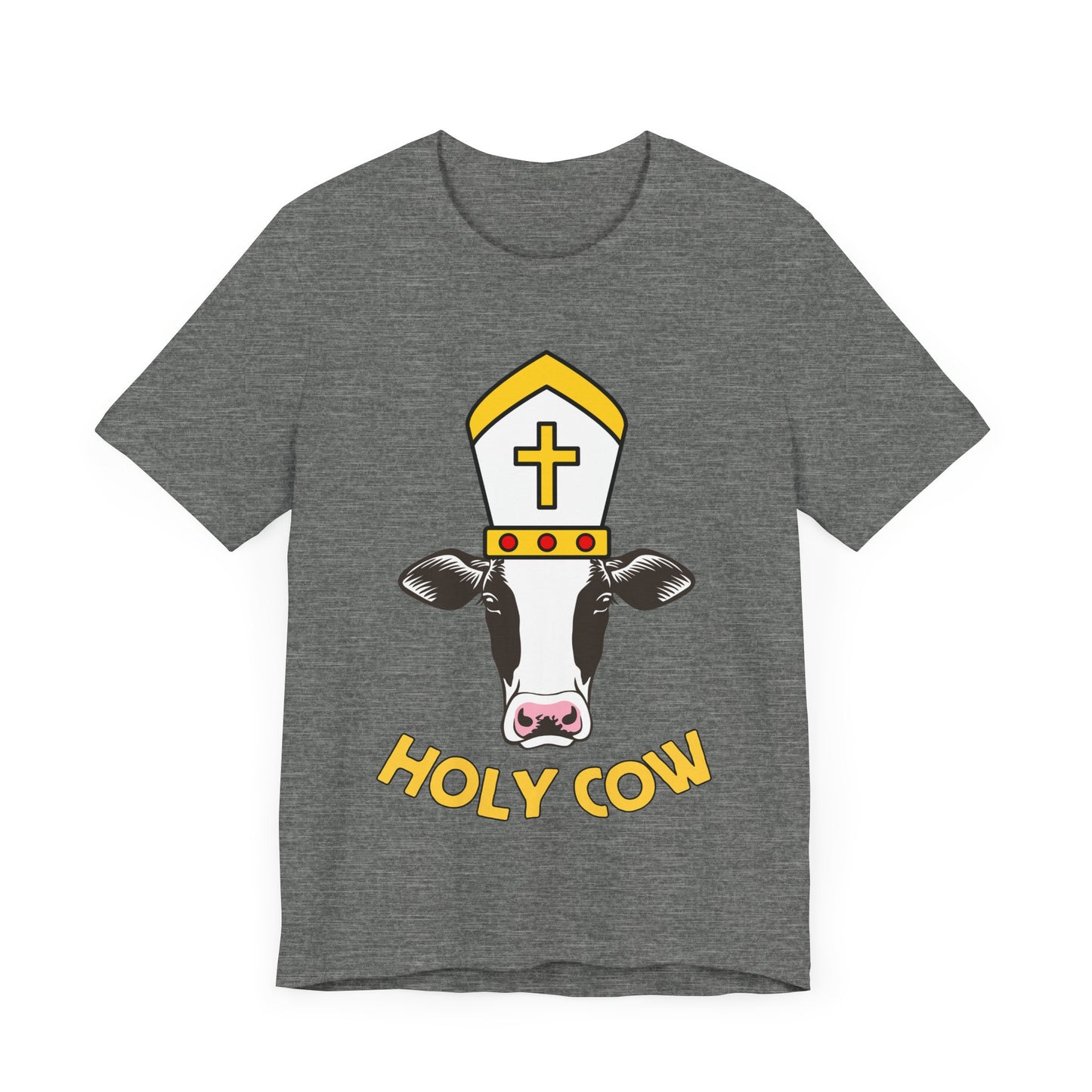 Holy Cow Tee | Religious Humor Graphic T-Shirt