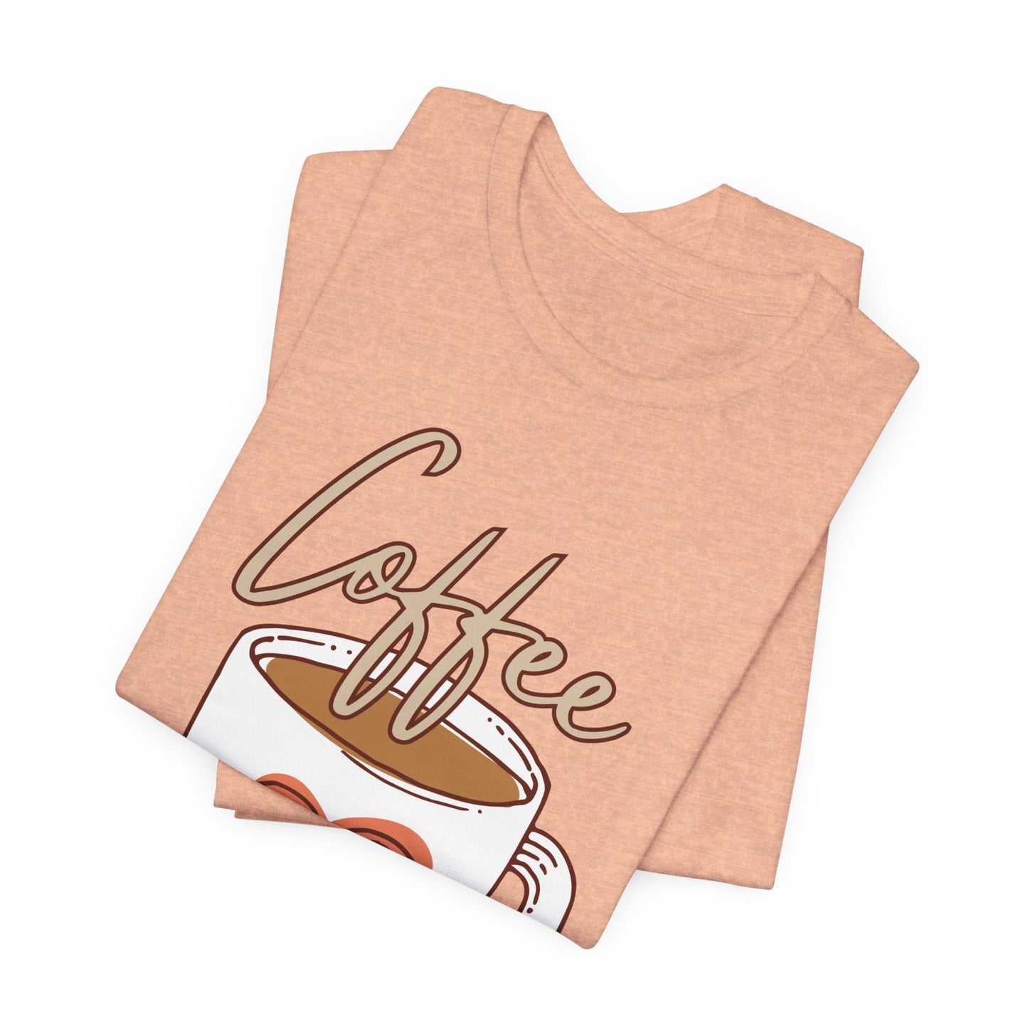 Coffee. It's Cheaper Than Therapy. Tee | Coffee Lover Graphic T-Shirt