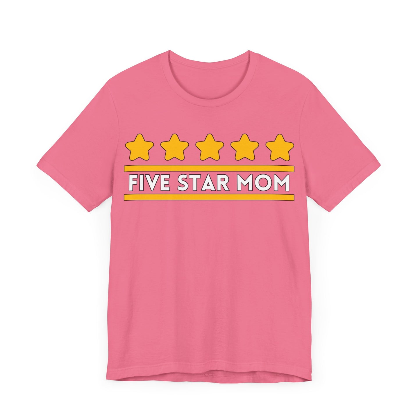 Five Star Mom Tee | Best Mom Graphic T-Shirt