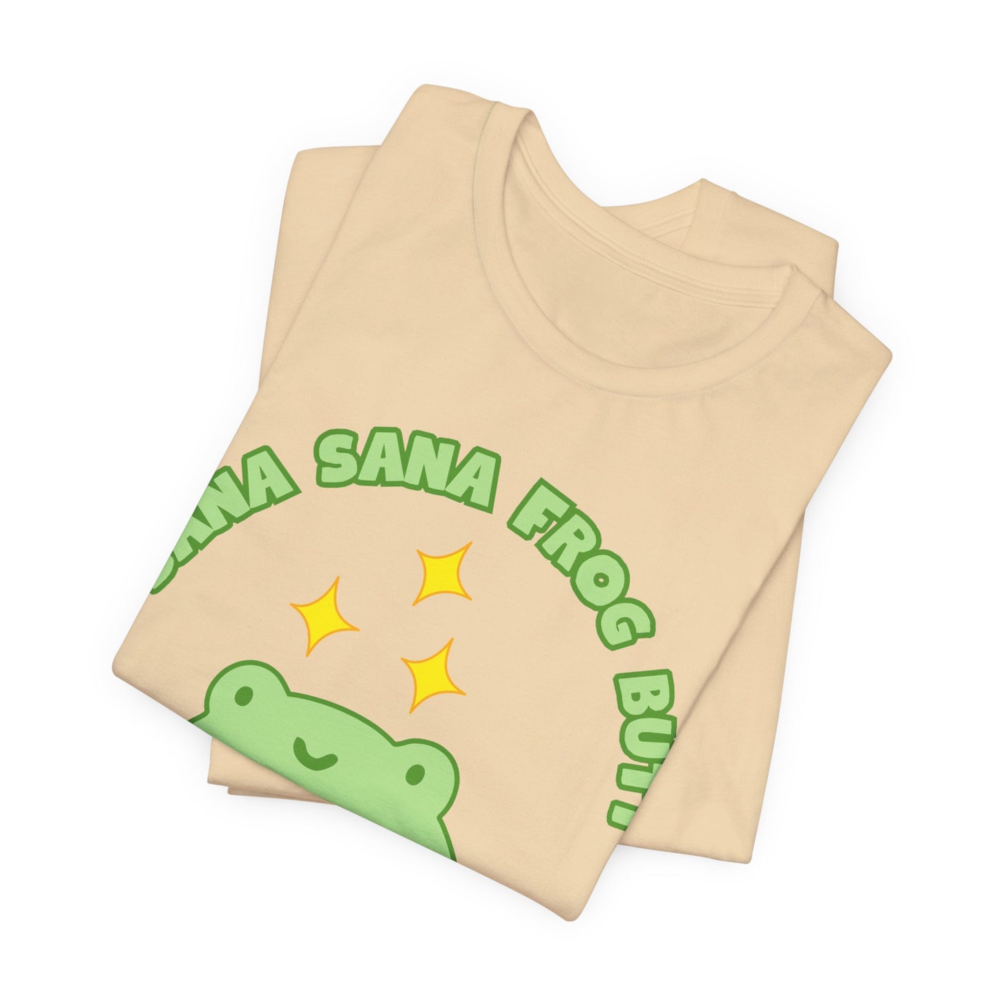Sana Sana Frog Butt Tee | Silly Saying Graphic T-Shirt