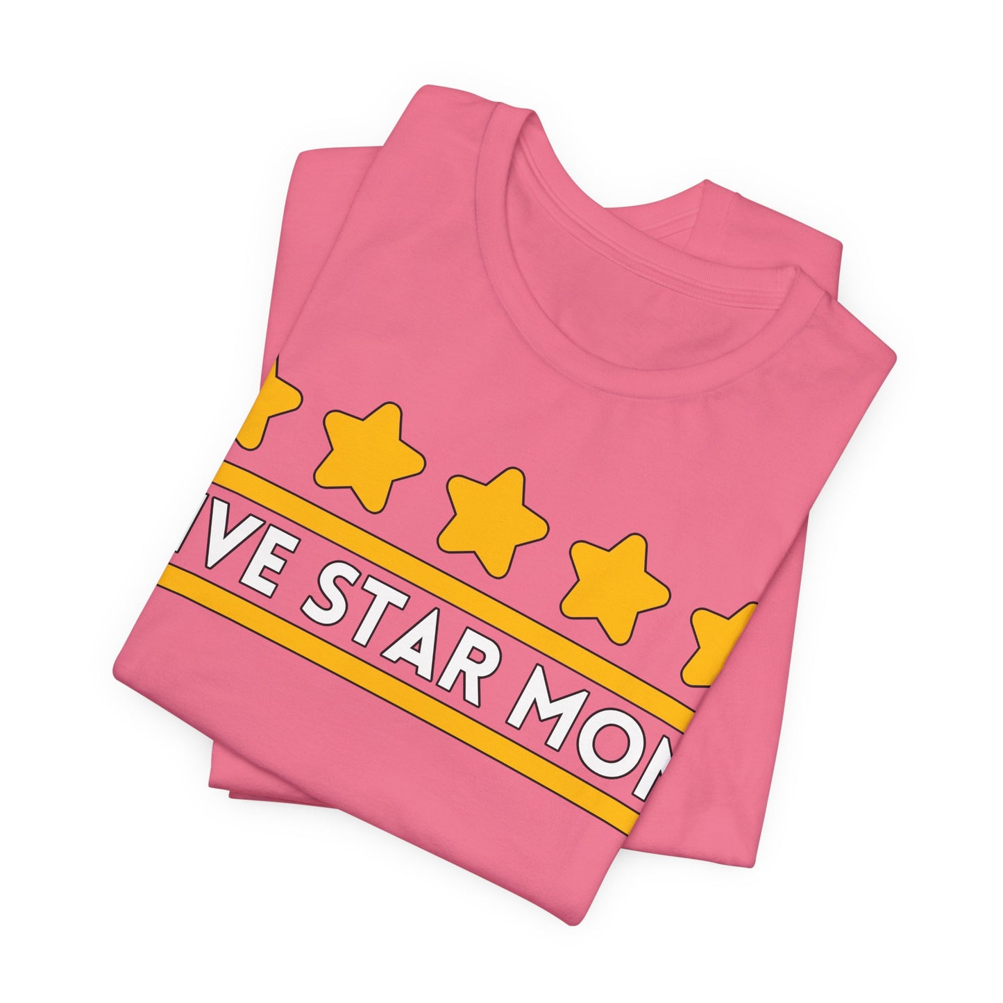 Five Star Mom Tee | Best Mom Graphic T-Shirt
