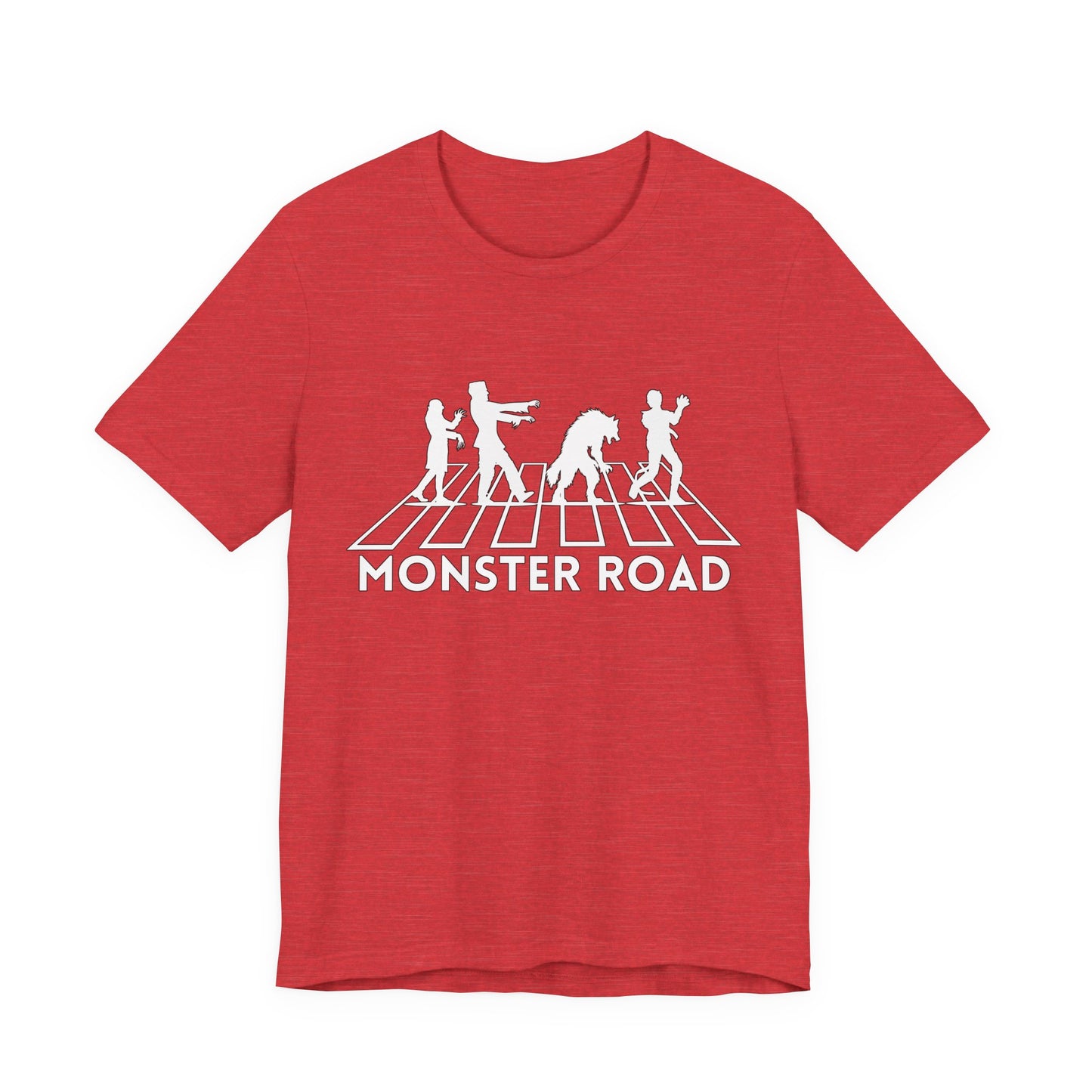 "Monster Road" Tee | Halloween Themed Rock Band Graphic T-Shirt