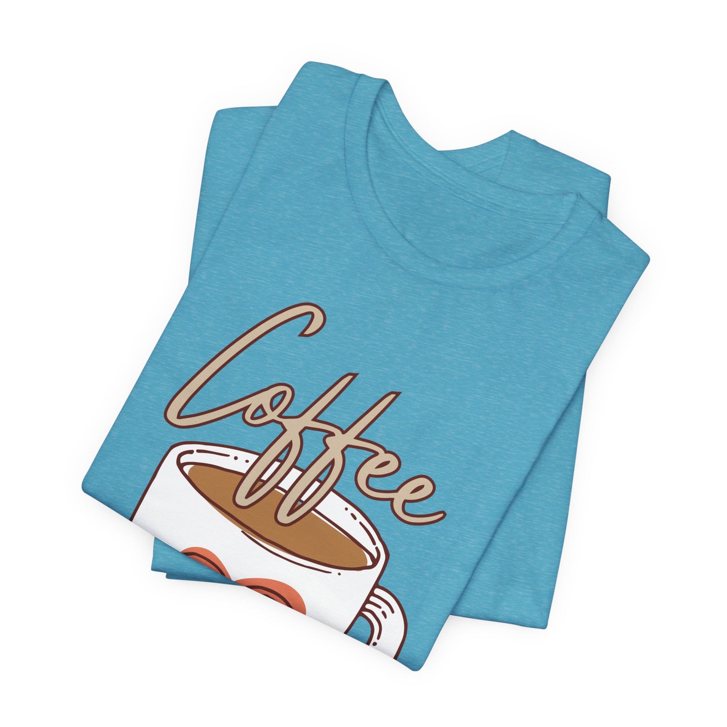 Coffee. It's Cheaper Than Therapy. Tee | Coffee Lover Graphic T-Shirt