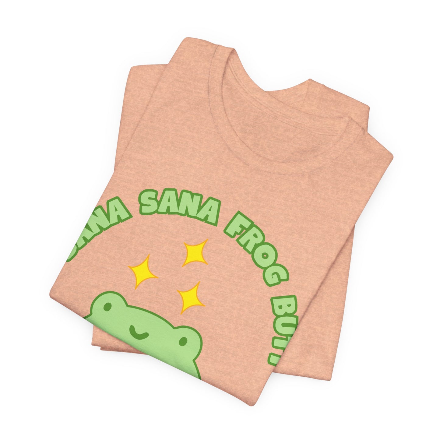 Sana Sana Frog Butt Tee | Silly Saying Graphic T-Shirt