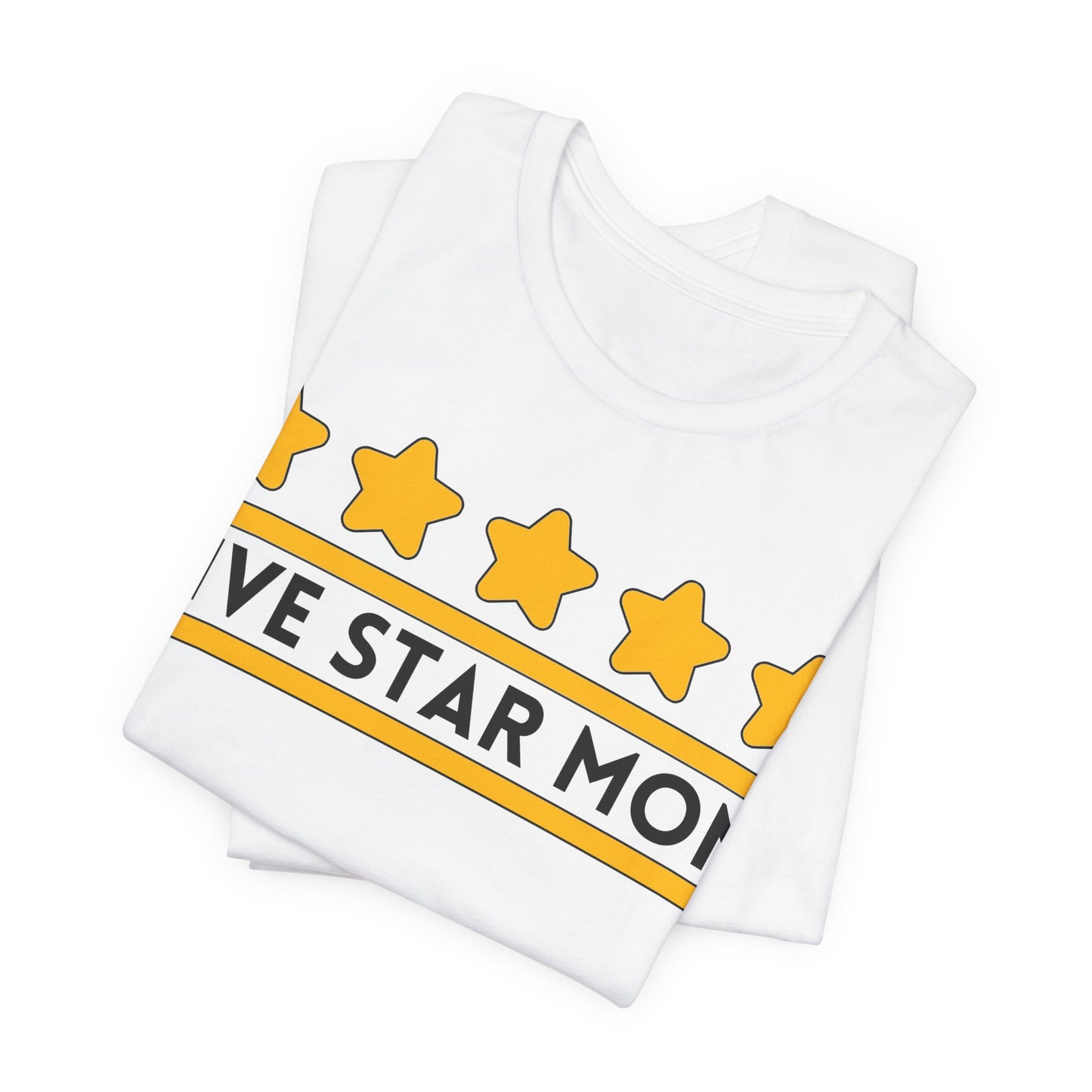 Five Star Mom Tee | Best Mom Graphic T-Shirt