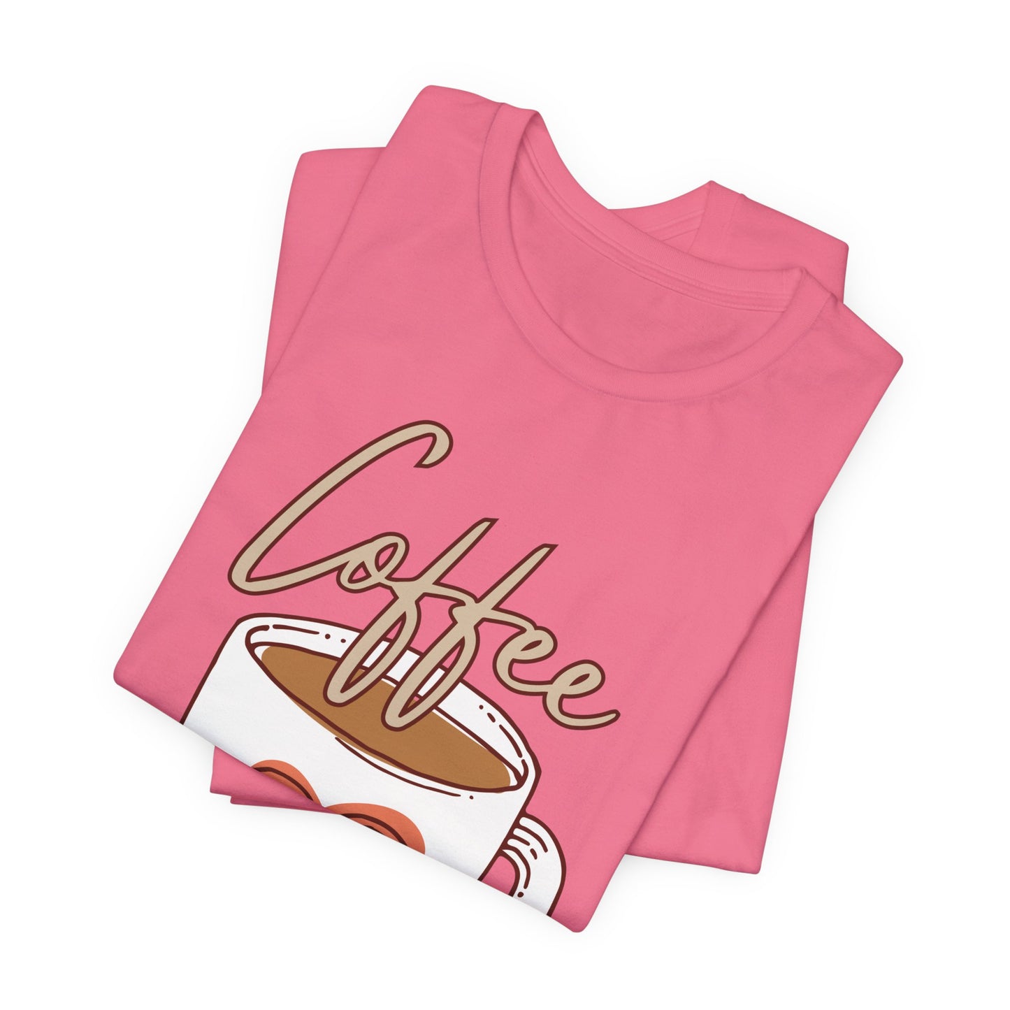 Coffee. It's Cheaper Than Therapy. Tee | Coffee Lover Graphic T-Shirt