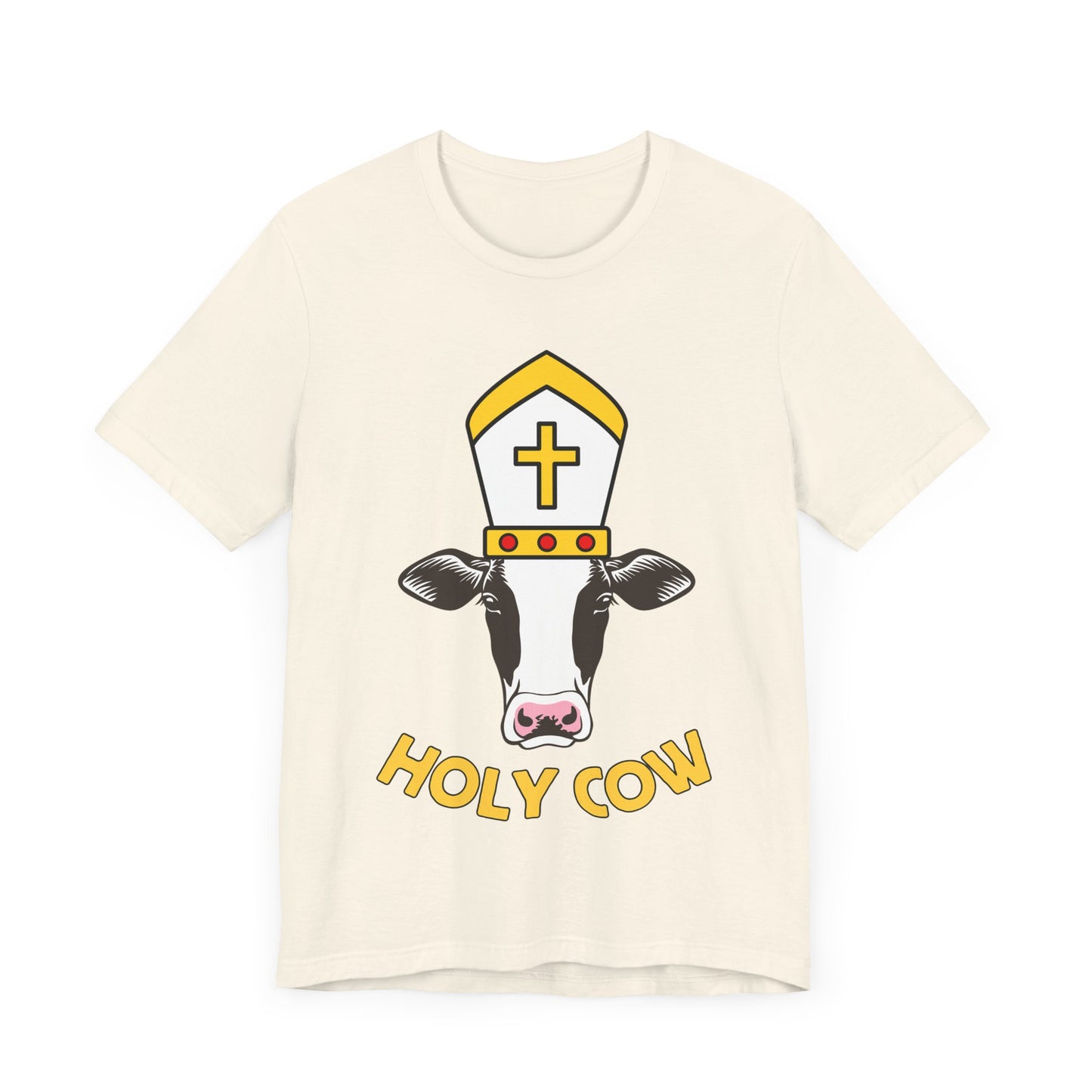Holy Cow Tee | Religious Humor Graphic T-Shirt