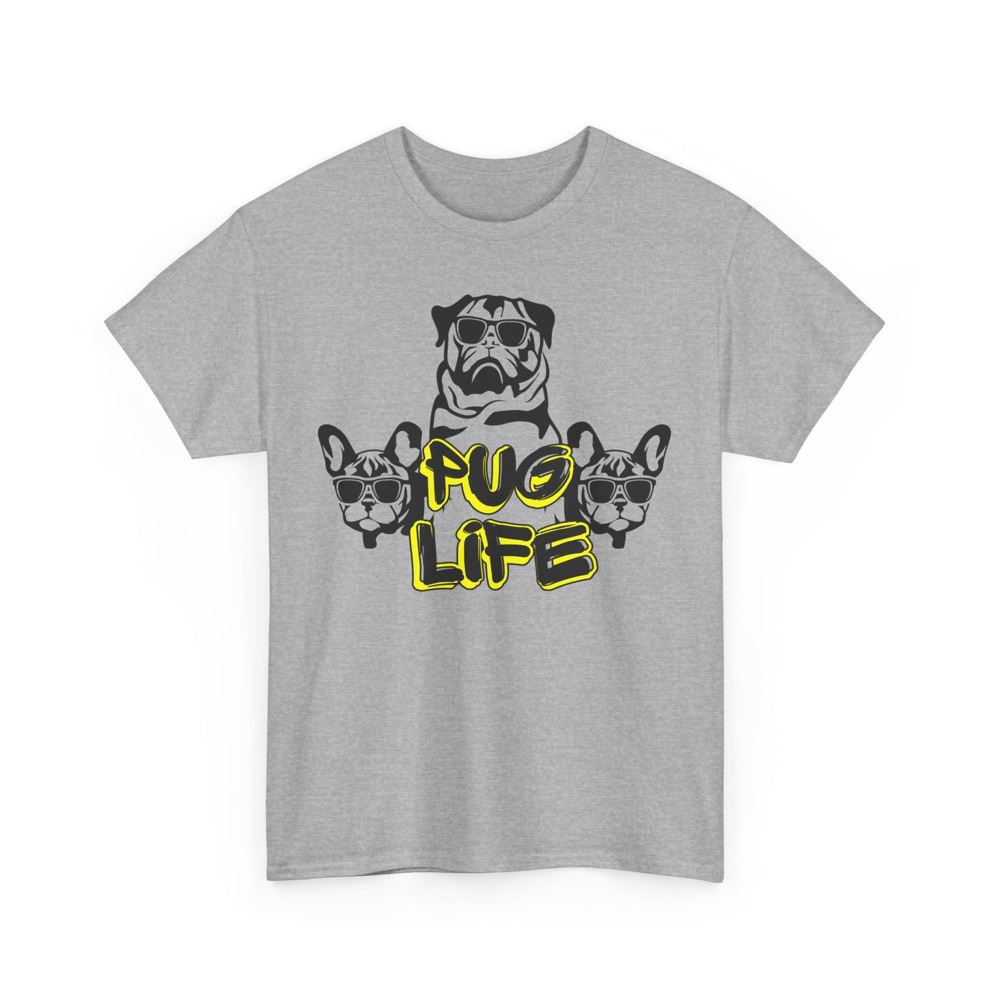 Pug Life Tee | Funny Dog Graphic T-Shirt