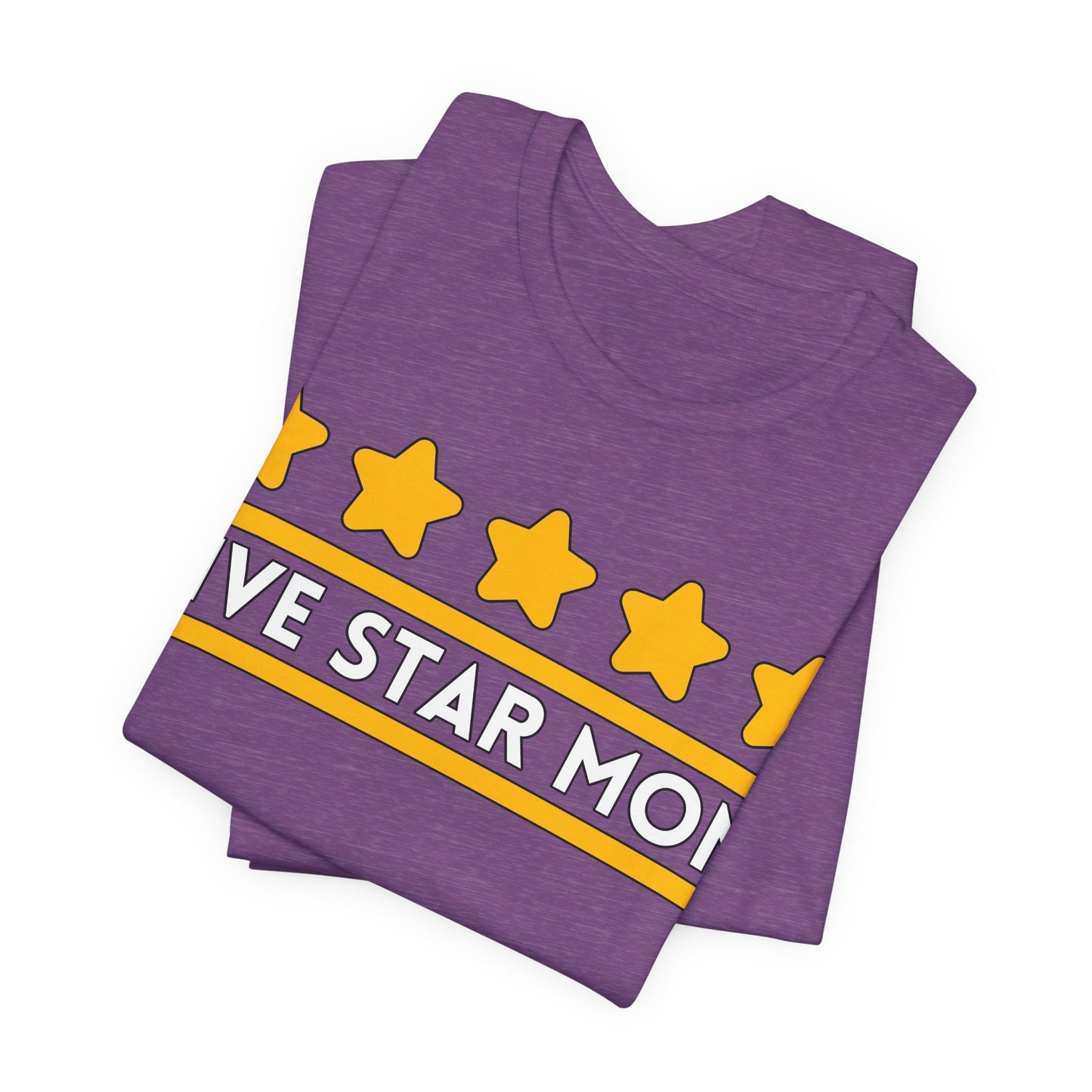 Five Star Mom Tee | Best Mom Graphic T-Shirt