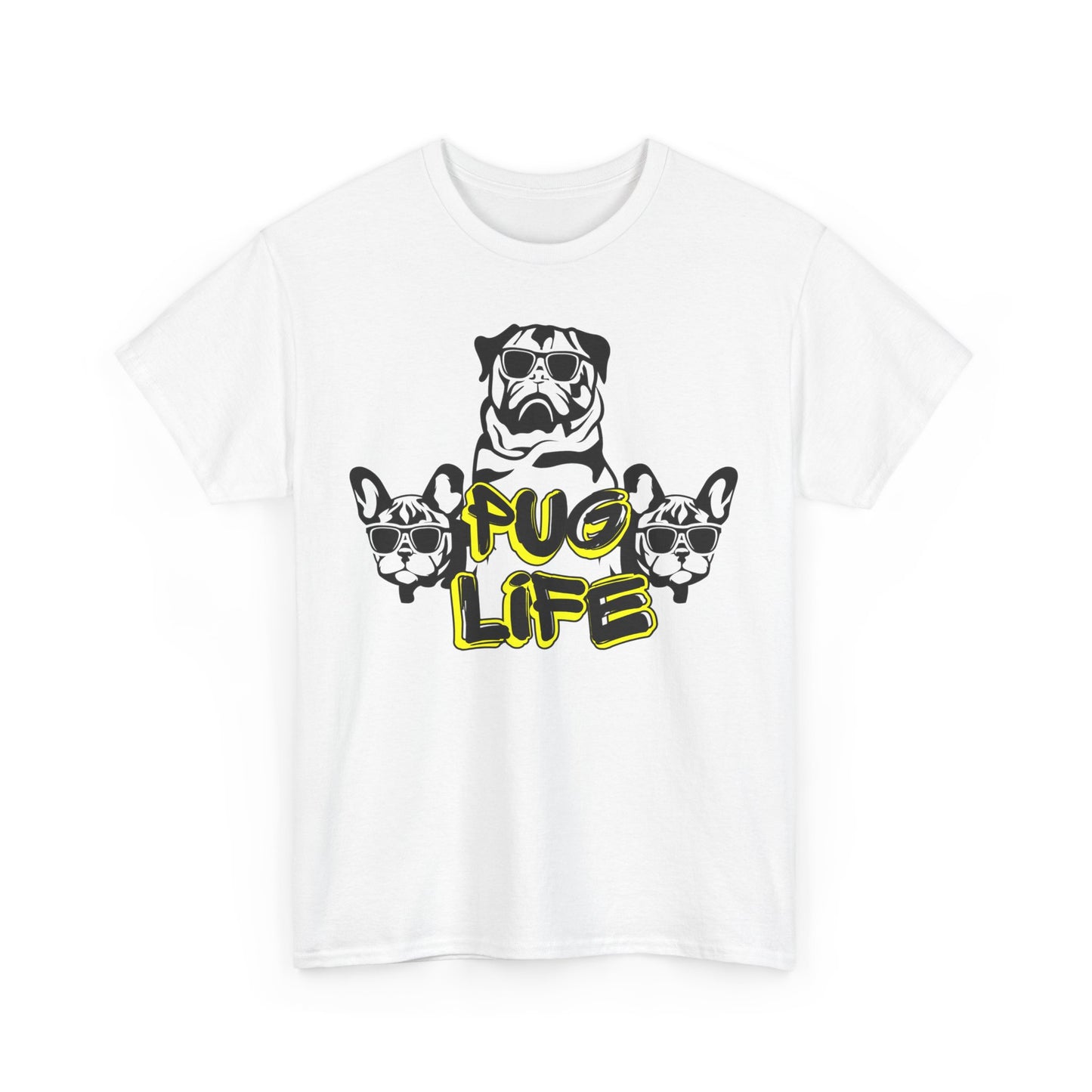 Pug Life Tee | Funny Dog Graphic T-Shirt