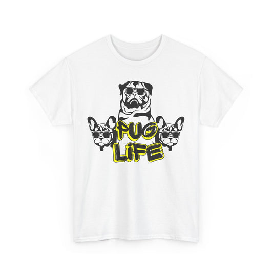 Pug Life Tee | Funny Dog Graphic T-Shirt