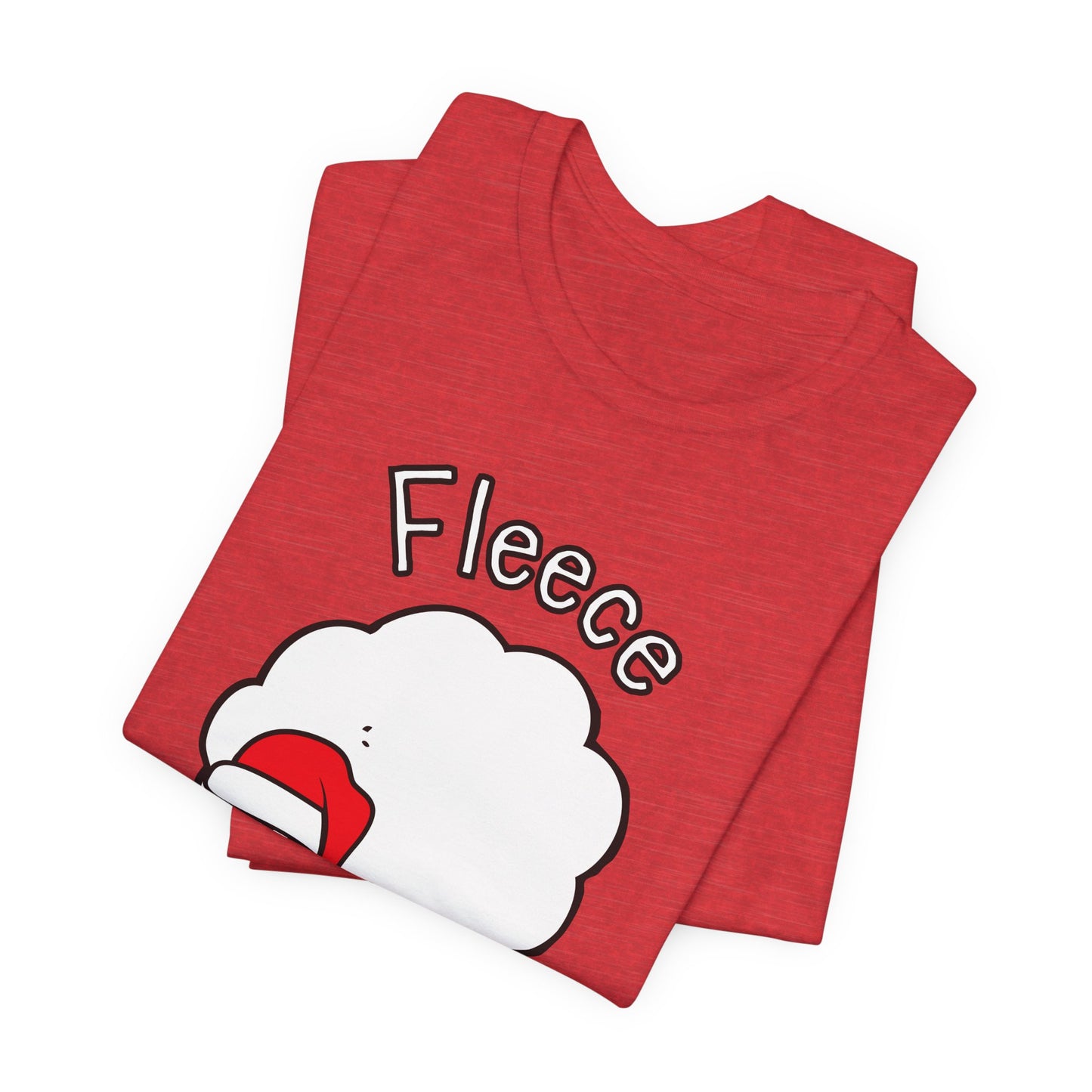 Fleece Navidad Tee | Christmas Sheep Graphic T-Shirt