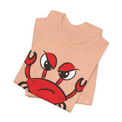 Crabby Tee | Playful Animal Graphic T-Shirt