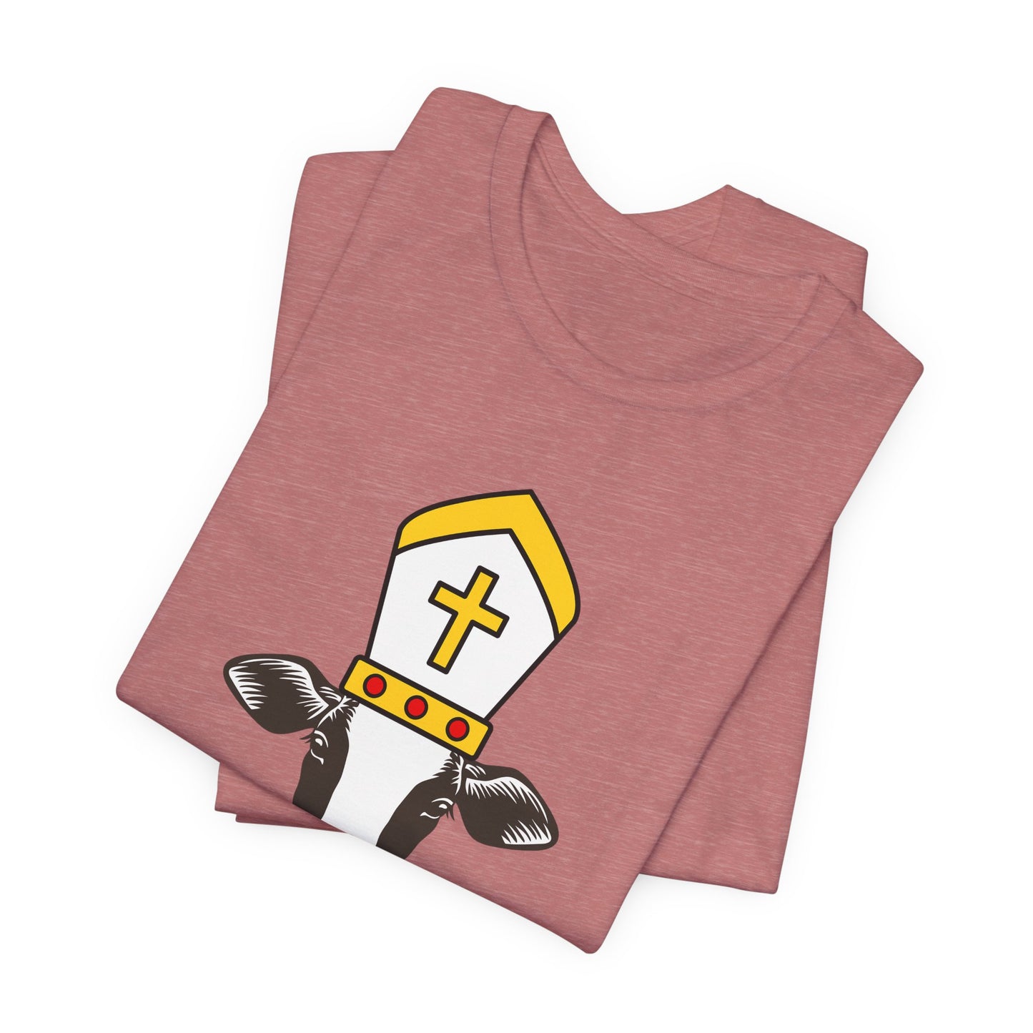 Holy Cow Tee | Religious Humor Graphic T-Shirt