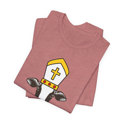 Holy Cow Tee | Religious Humor Graphic T-Shirt