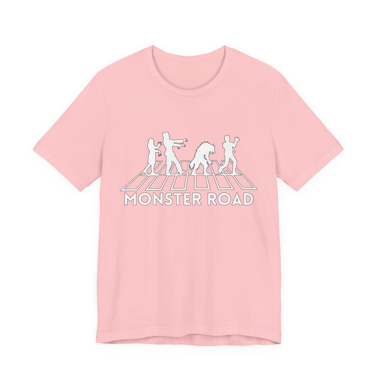 "Monster Road" Tee | Halloween Themed Rock Band Graphic T-Shirt